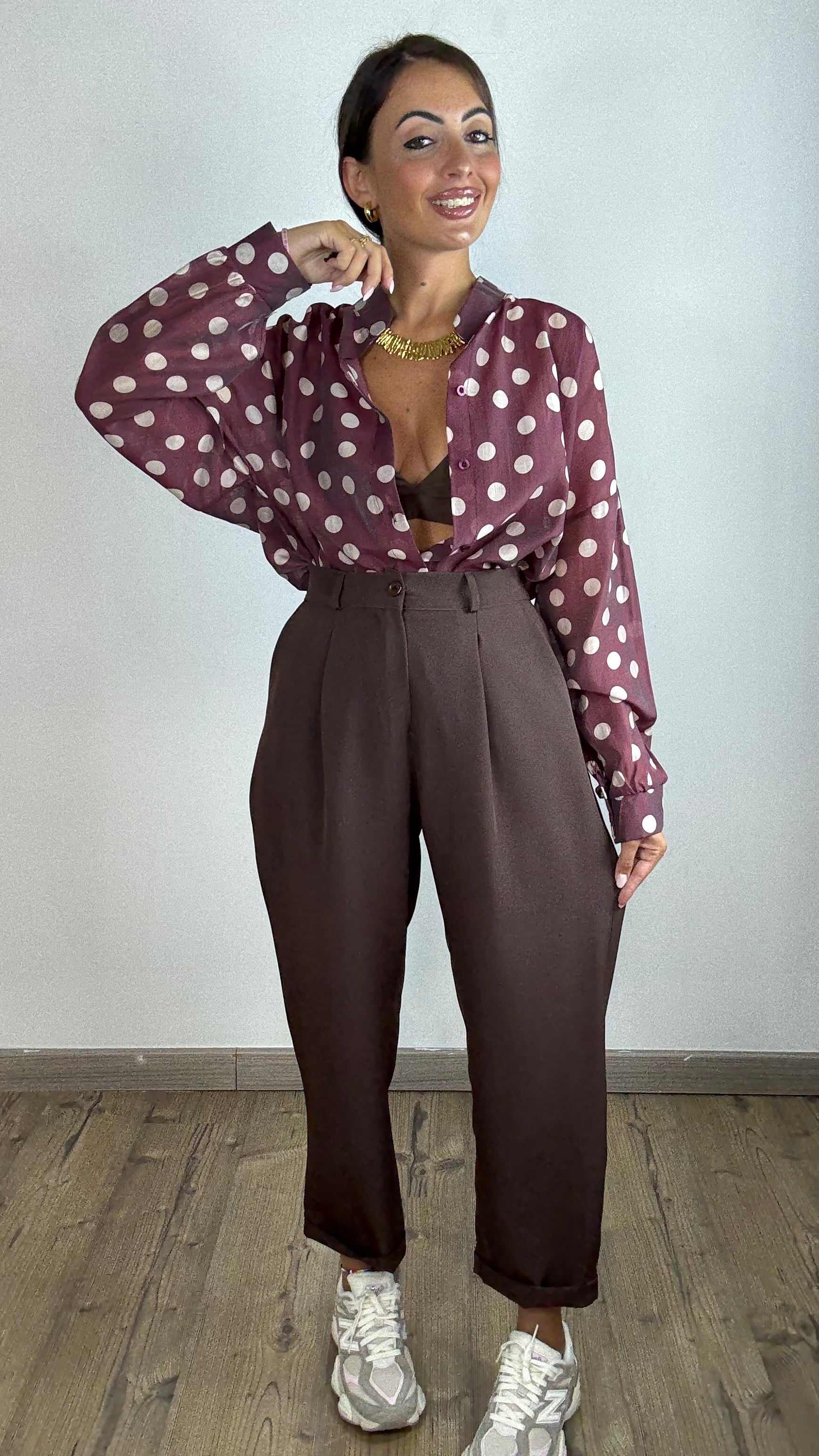 Camicia Pois
