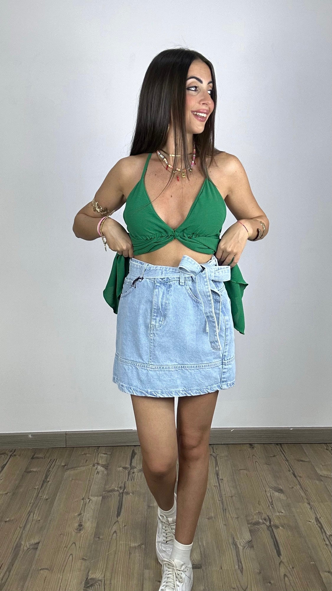Mini in Denim Just West