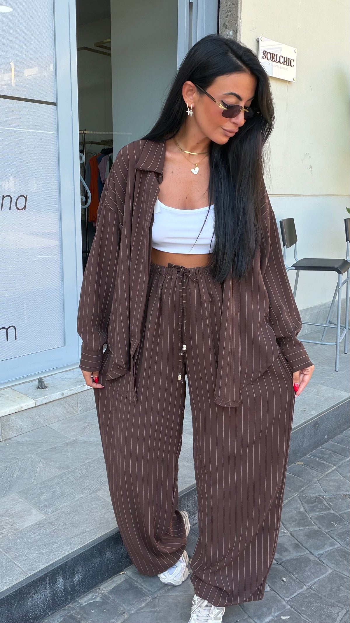 Coordinato Marlì marrone