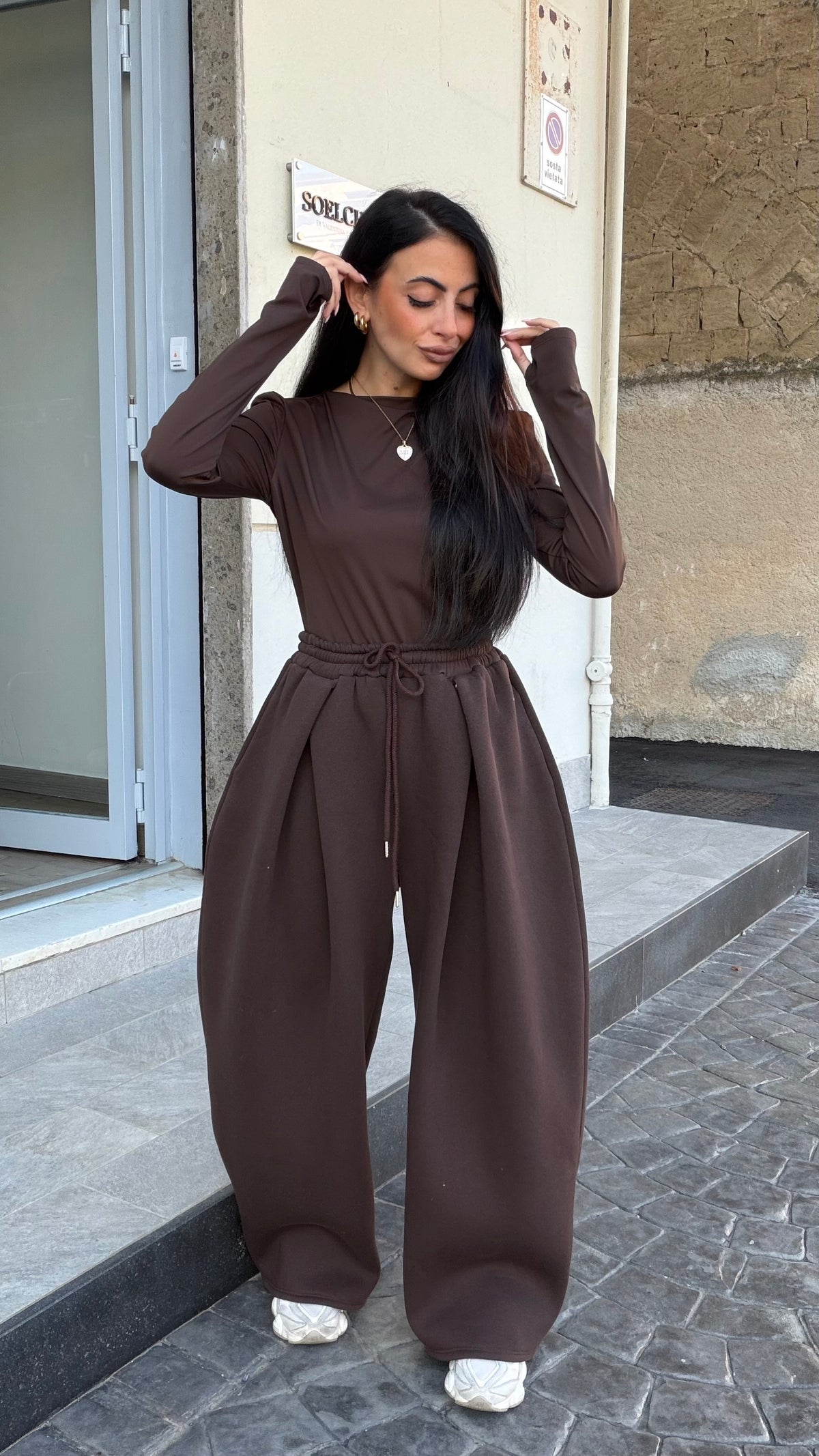 Coordinato Isabel marrone