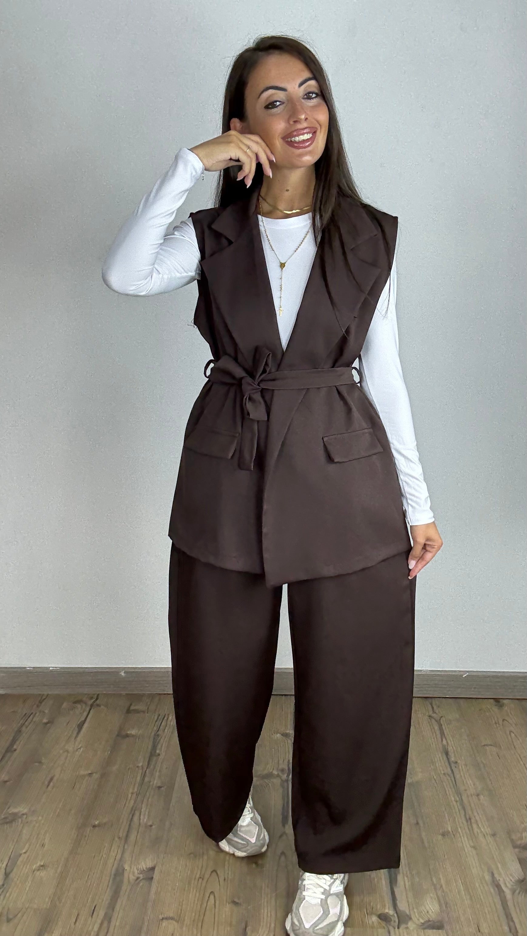 Coordinato Malia Marrone