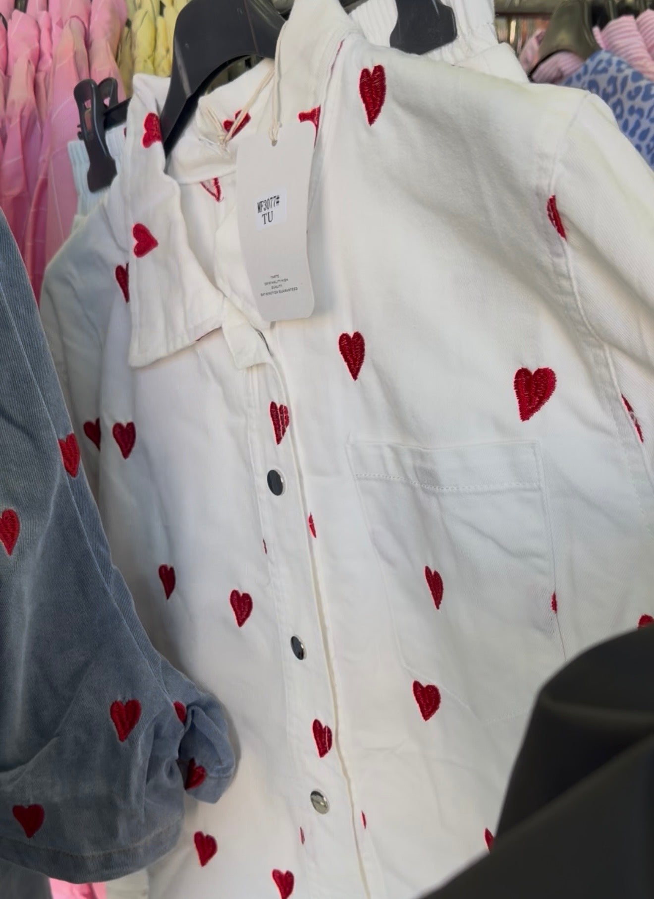 Coordinato Denim Cuore