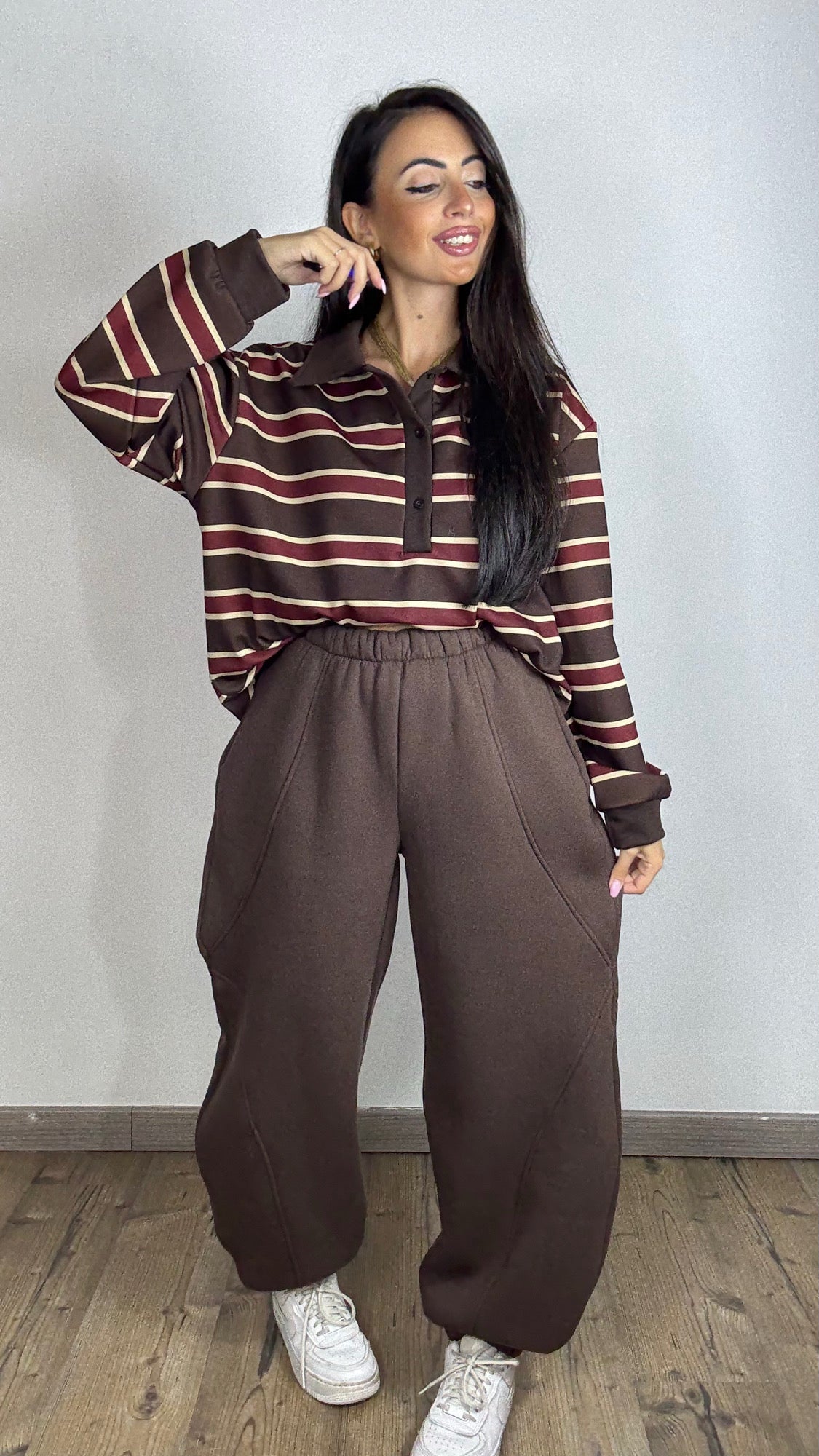 Pantalone Tuta Felpato