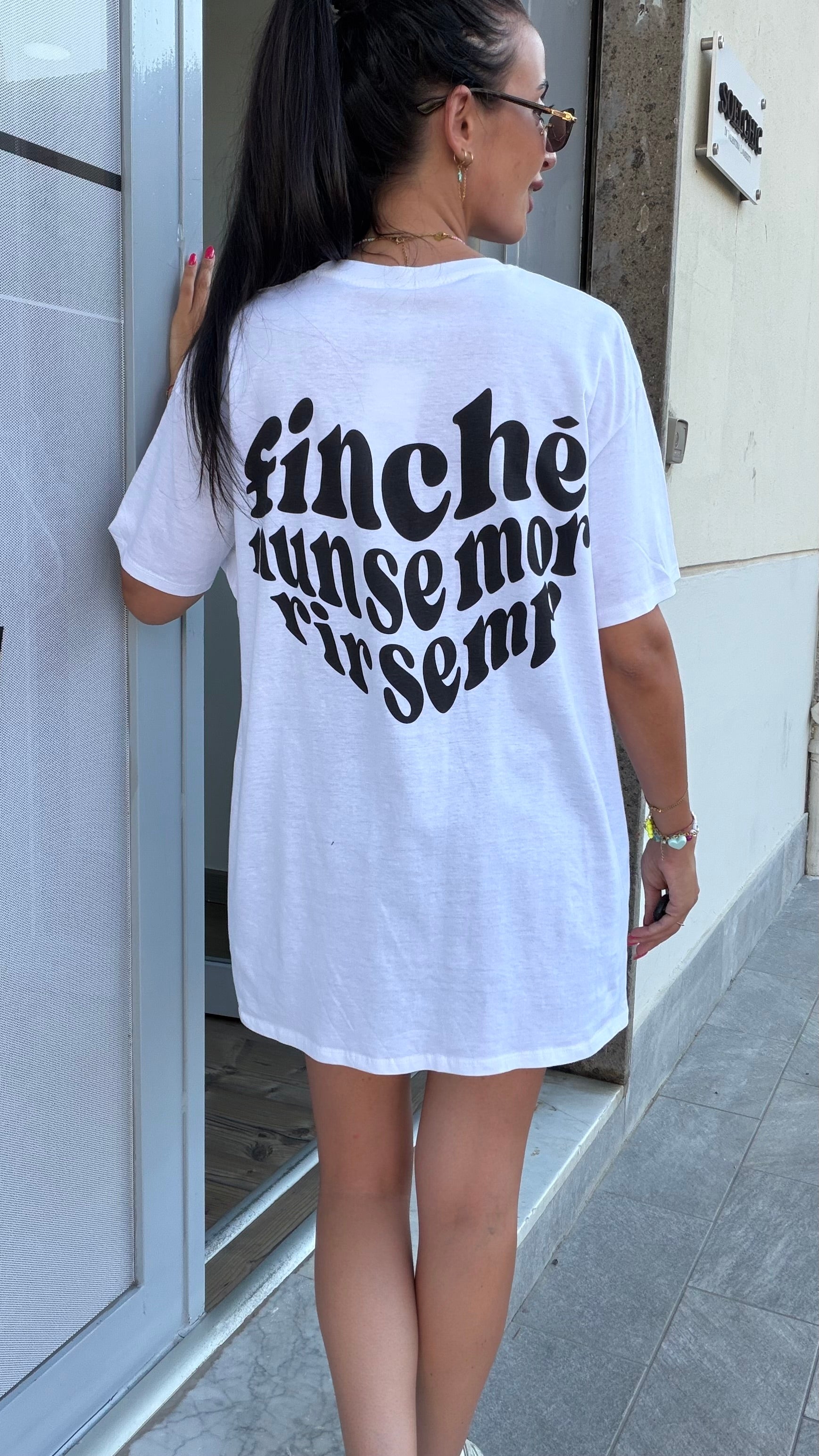 T-shirt Finché nun se mor rir sempr