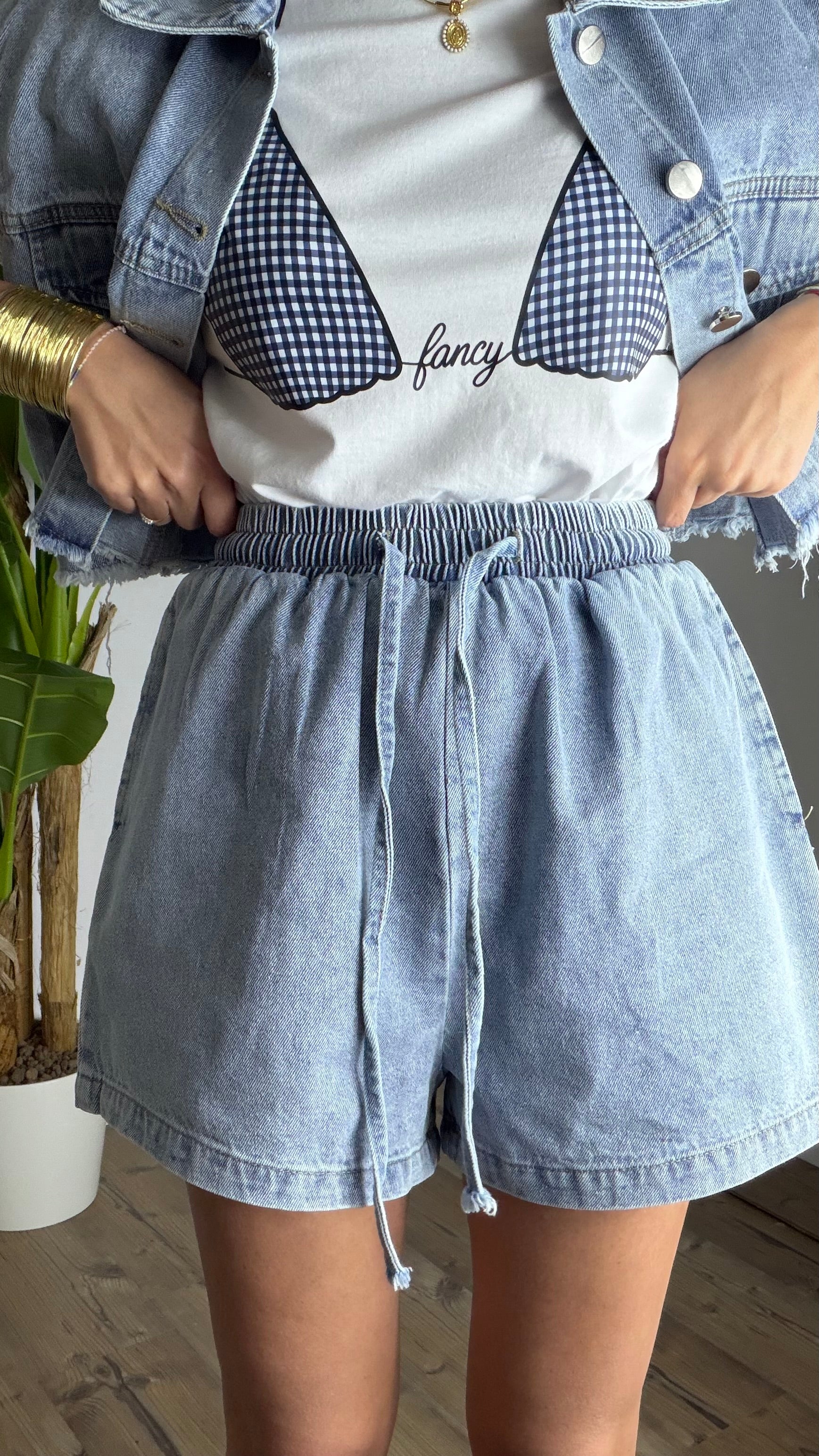 Coordinato in Denim