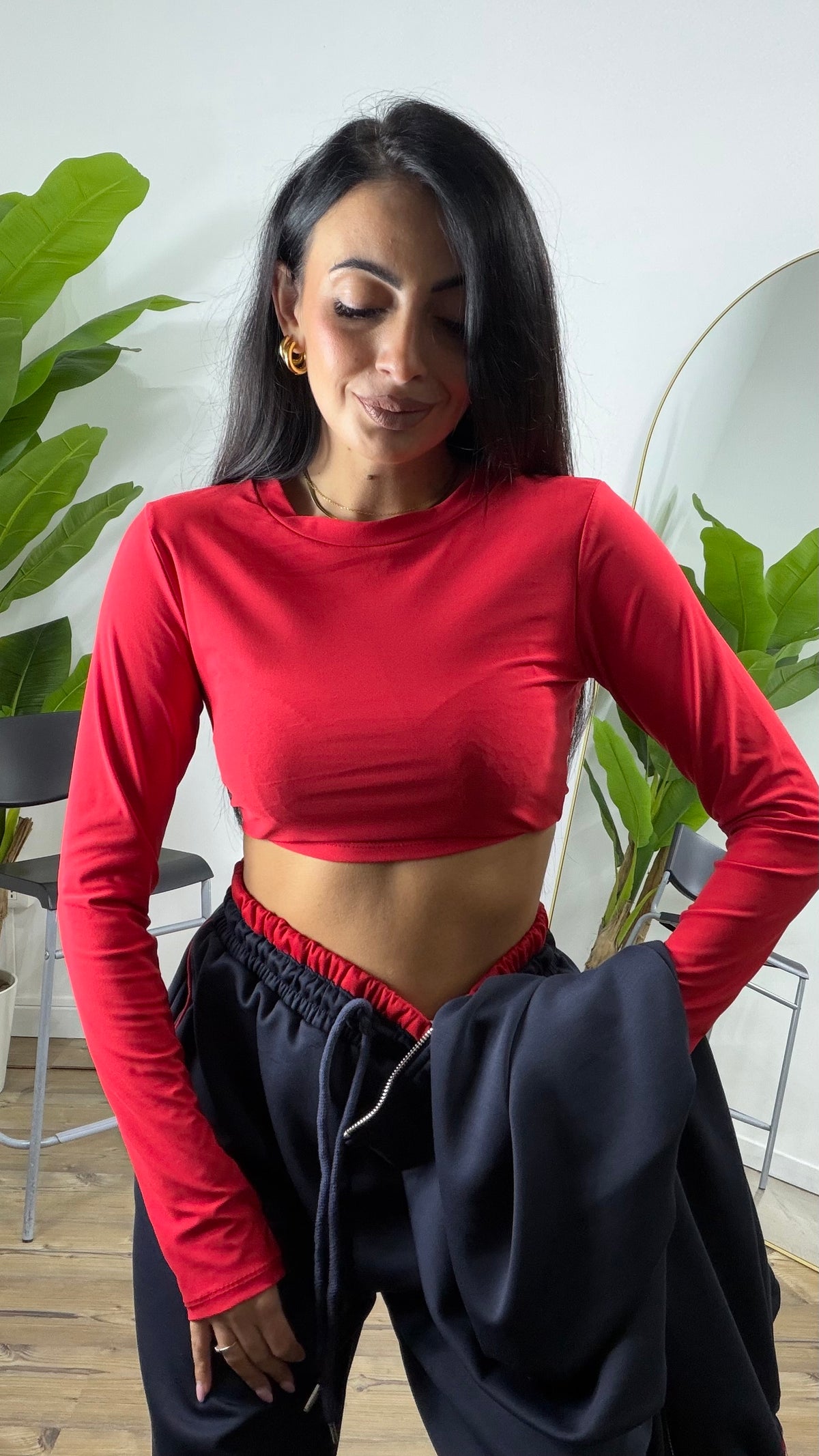 Maglia Crop 16814