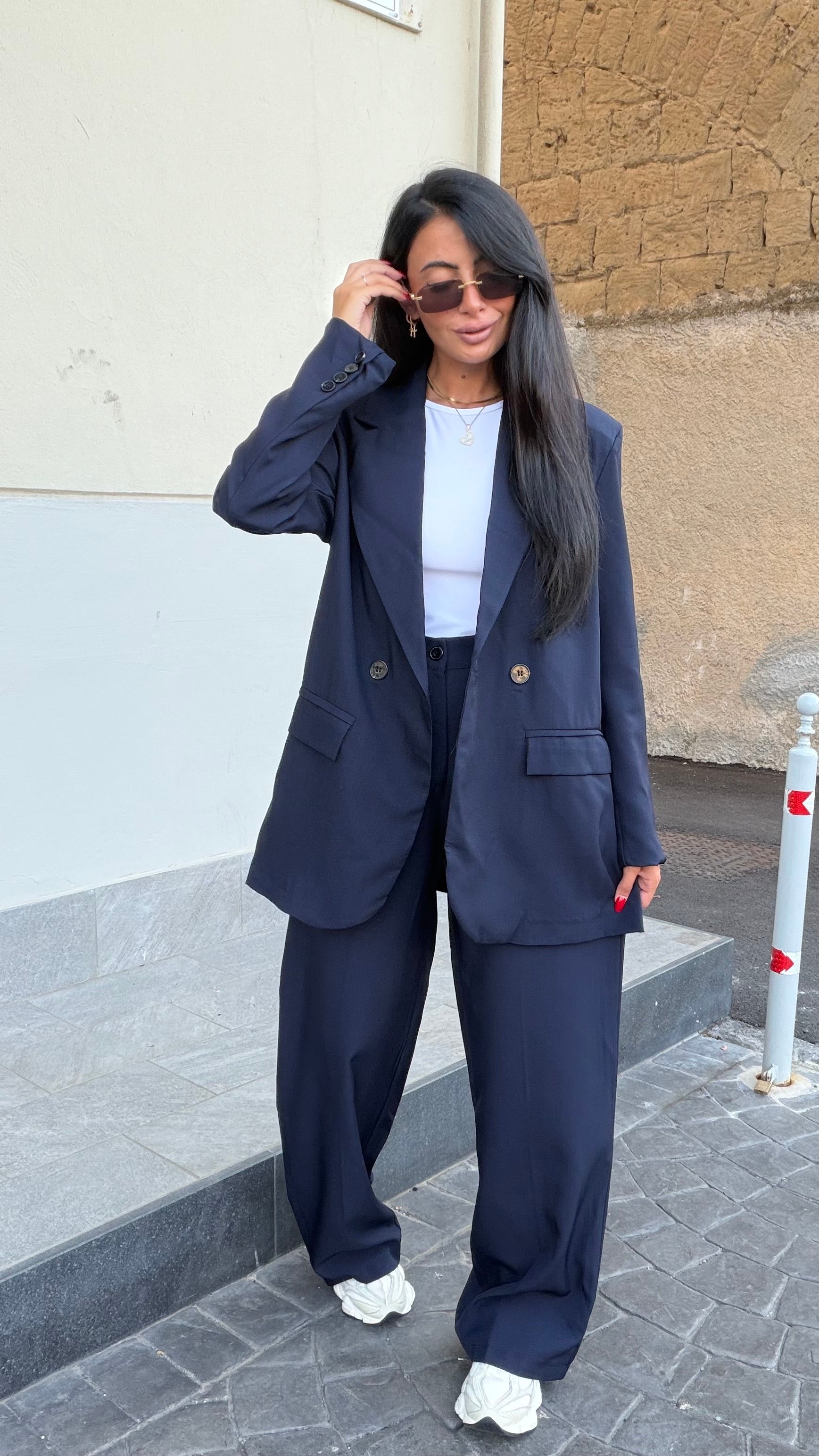 Tailleur Dolly blu