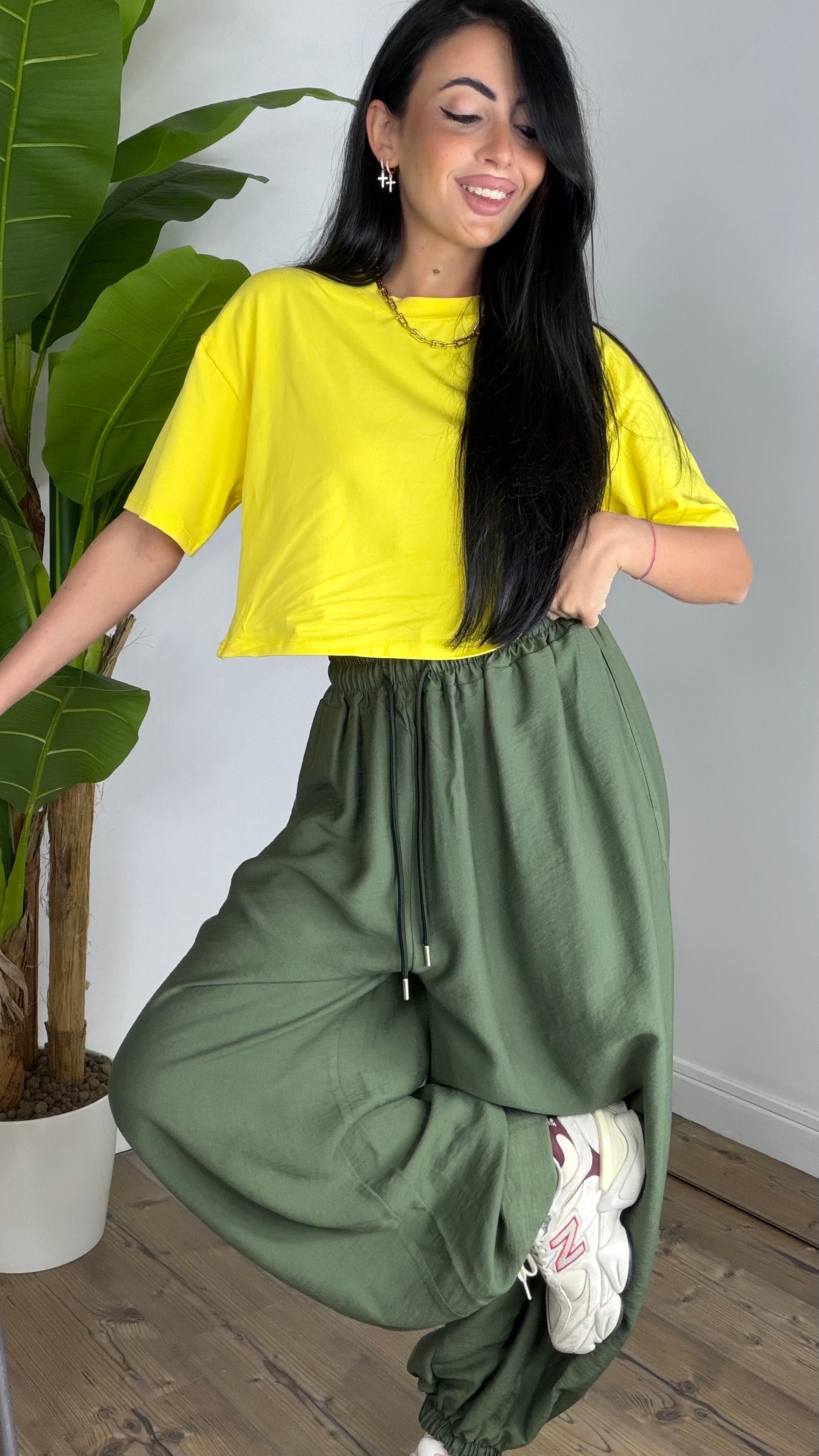 T-shirt Jess Crop 7745