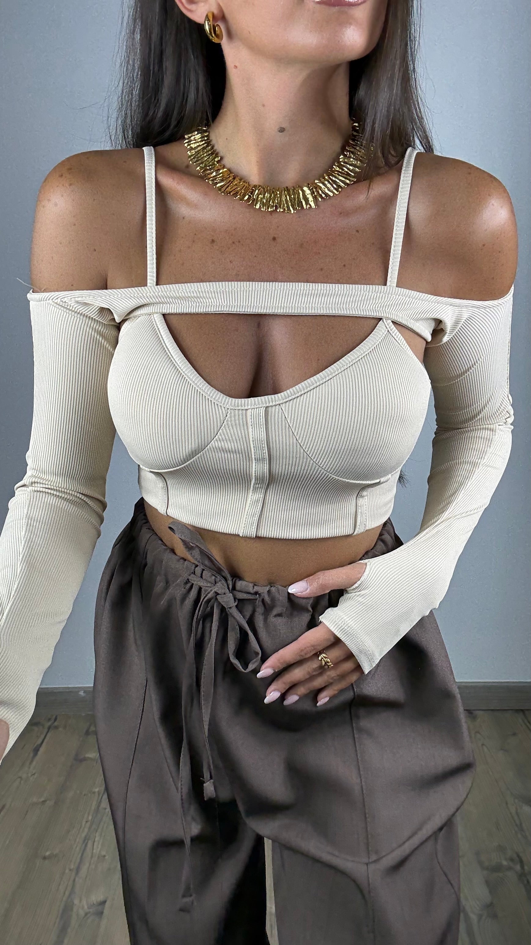 Top Vinc beige
