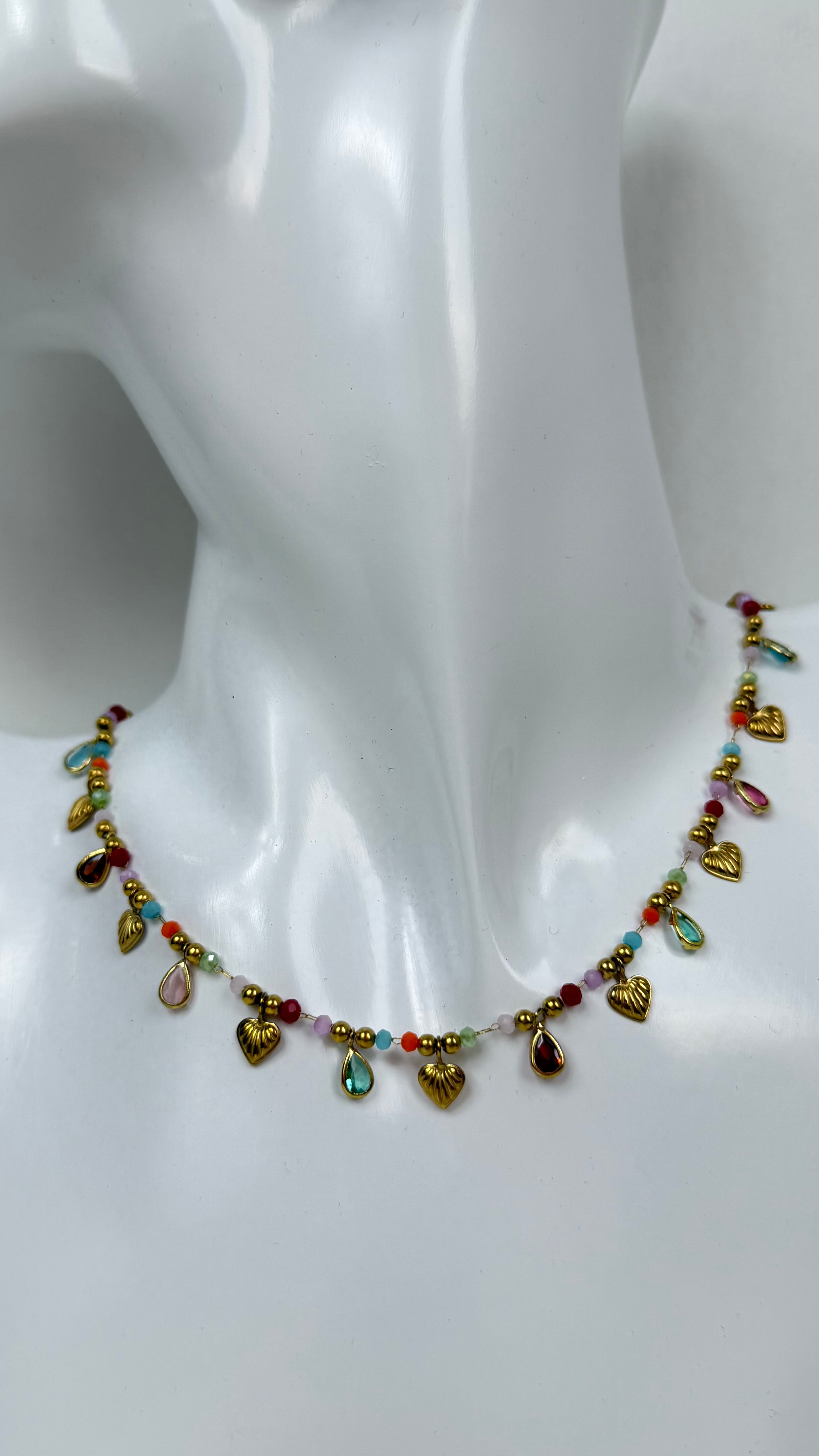 Collana cuoricini