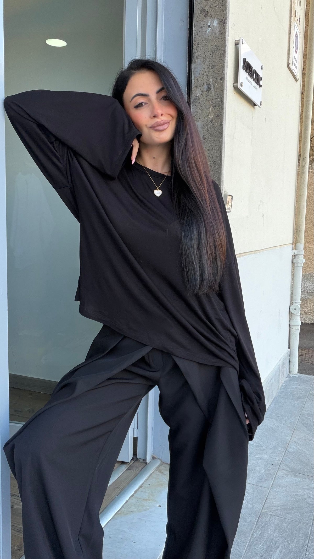 Longsleeve Nera 5797