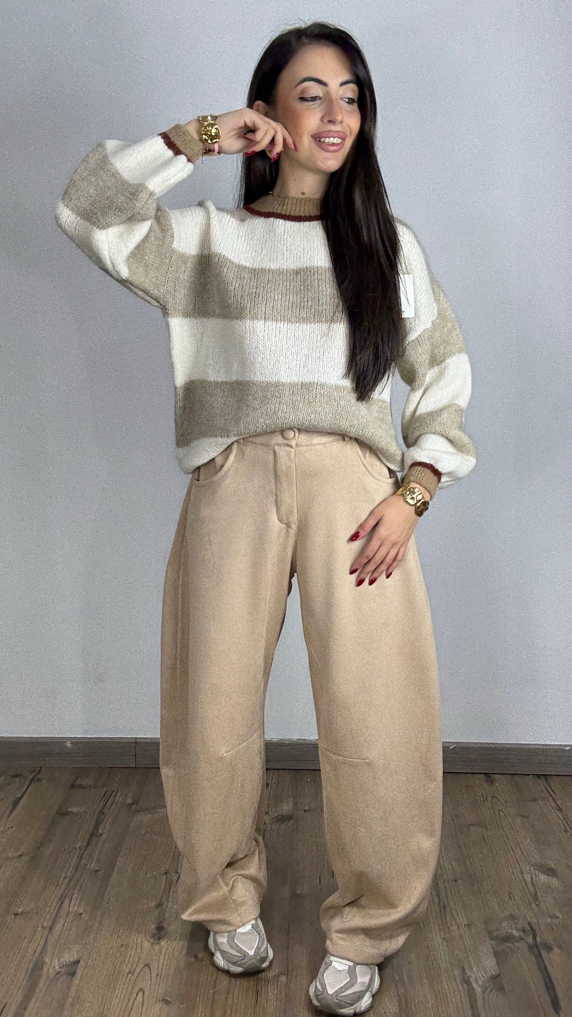 Pantalone Simil Camosio