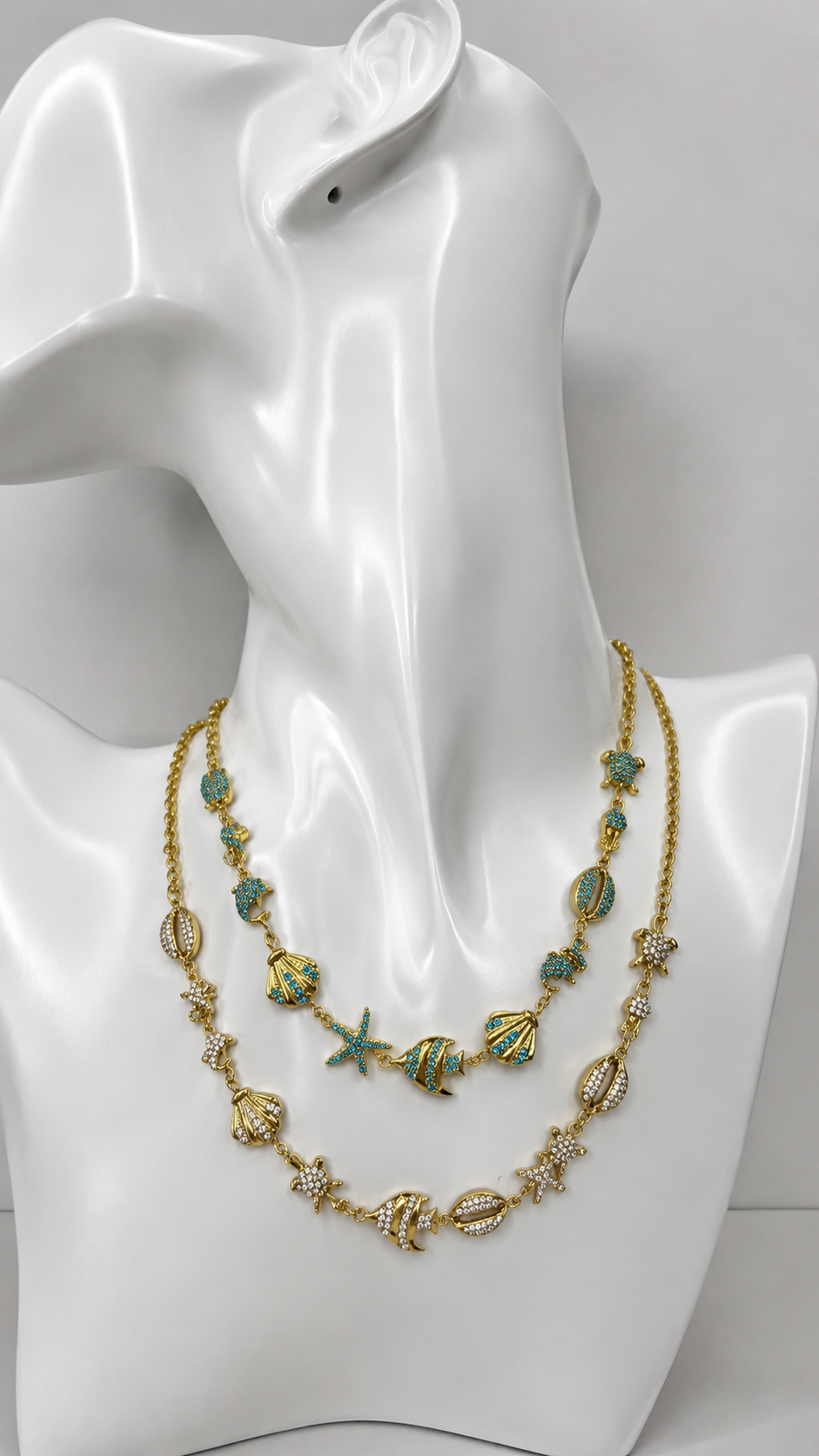 Collana strass
