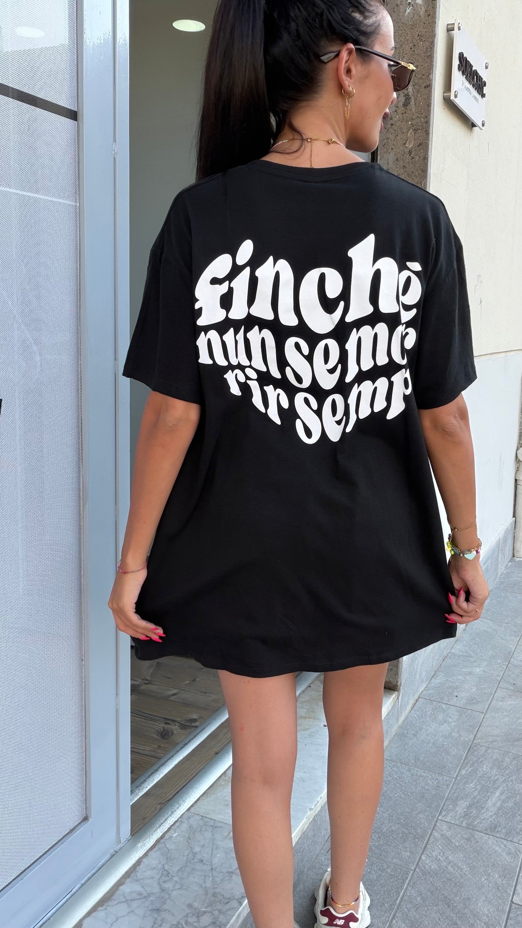 T-shirt Finché nun se mor rir sempr