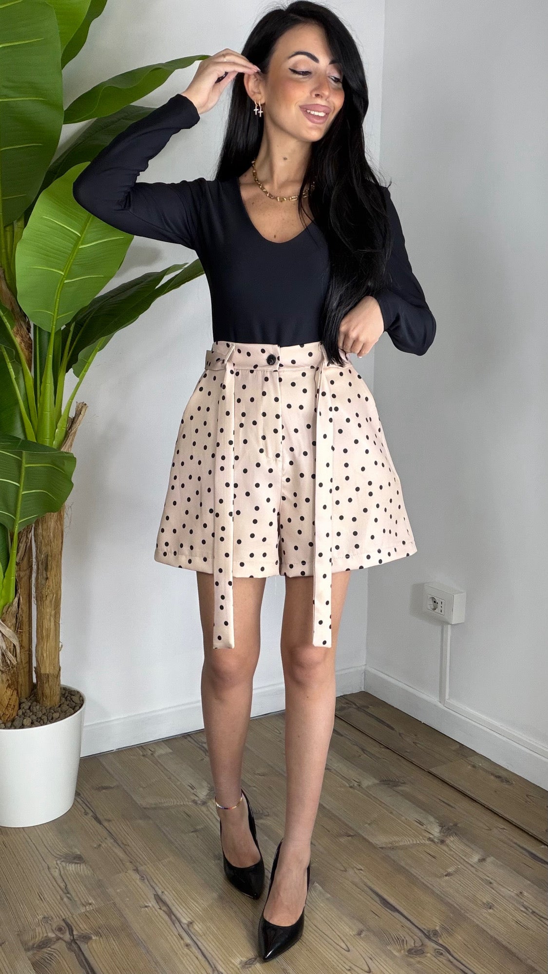 Pantaloncino Pois