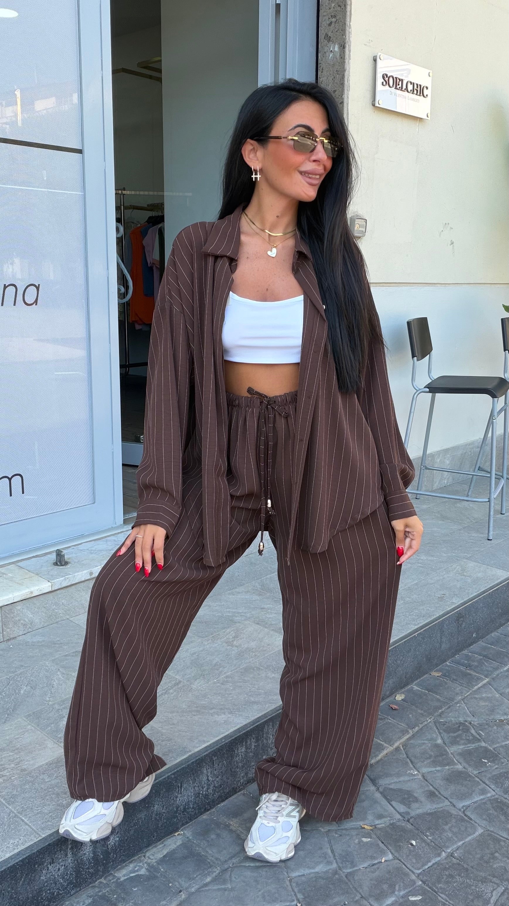 Coordinato Marlì marrone