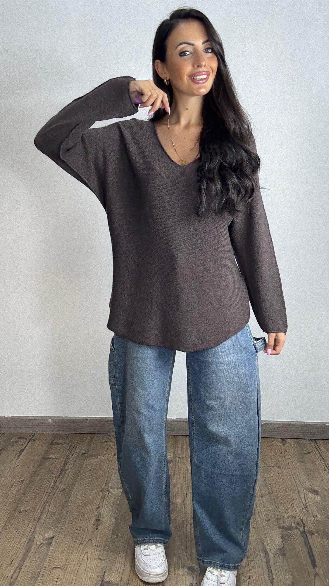 Maglioncino Scollo V 8578