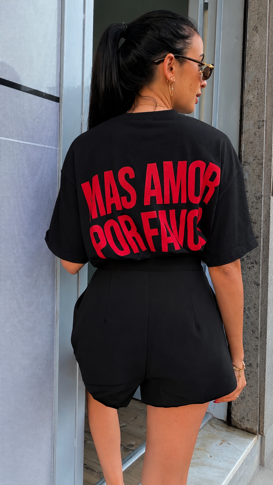 T-shirt Mas Amor Por Favor