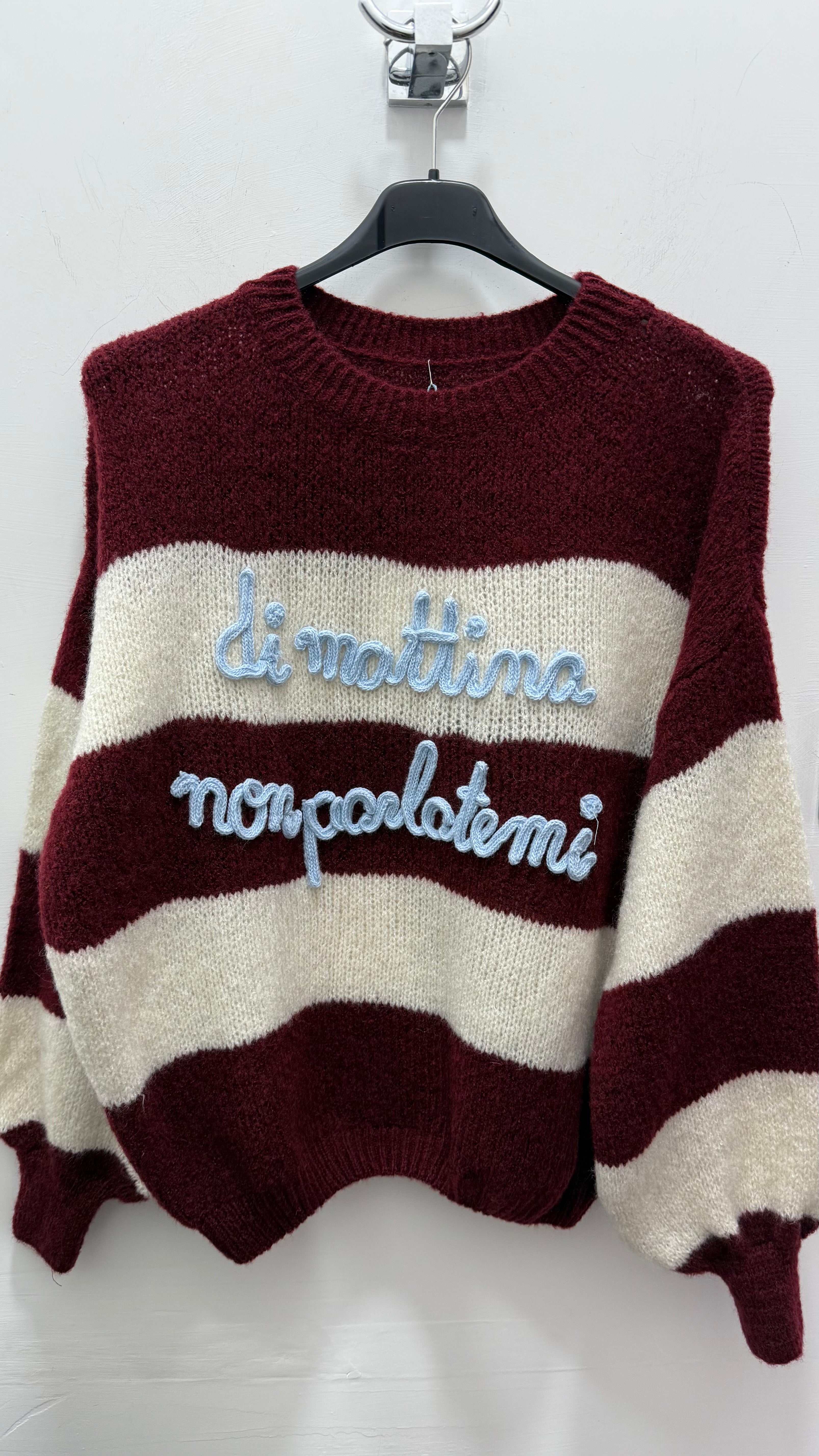 Maglioncino Di Mattina Non Parlatemi