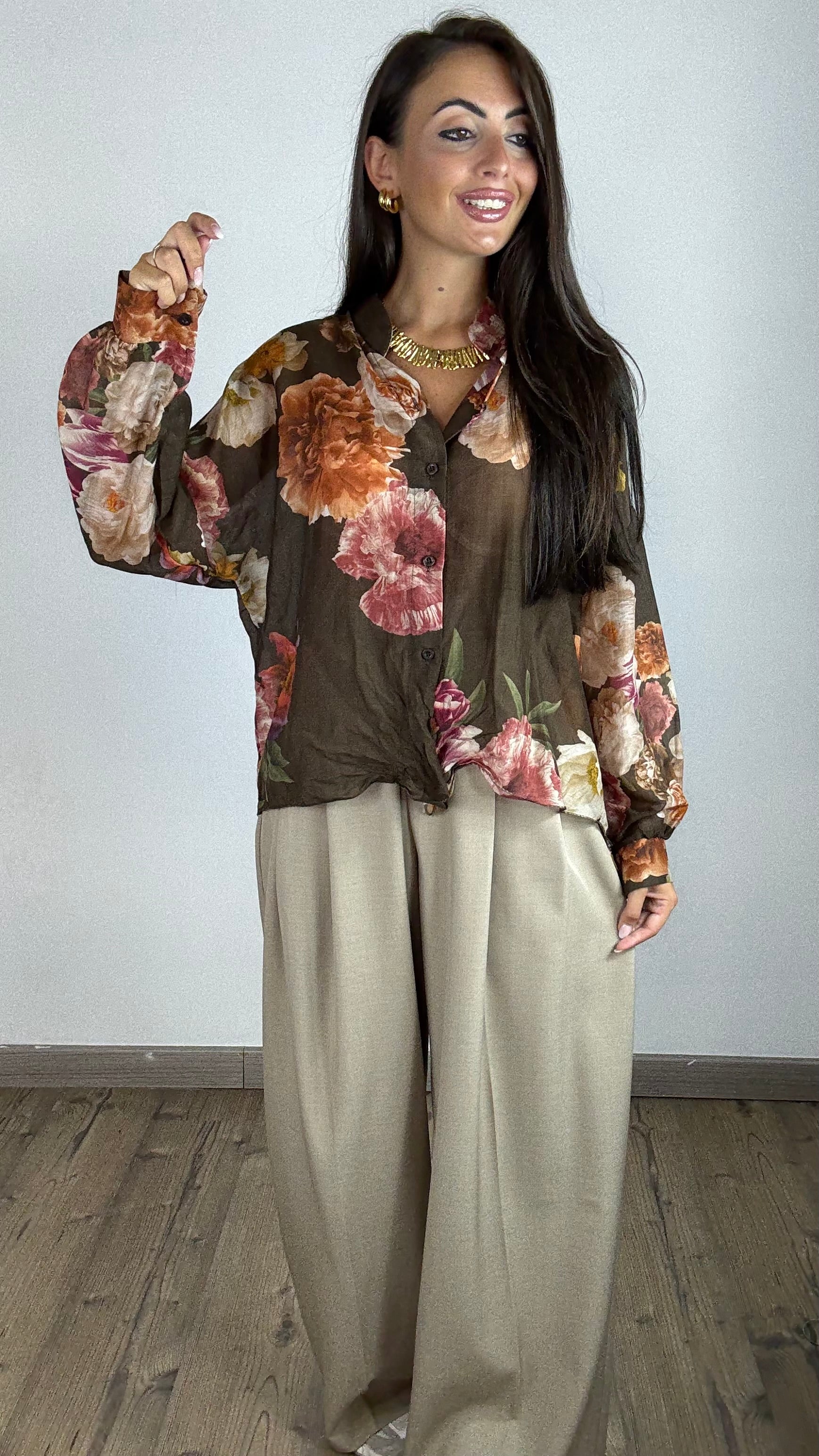 Camicia Vittoria in Seta