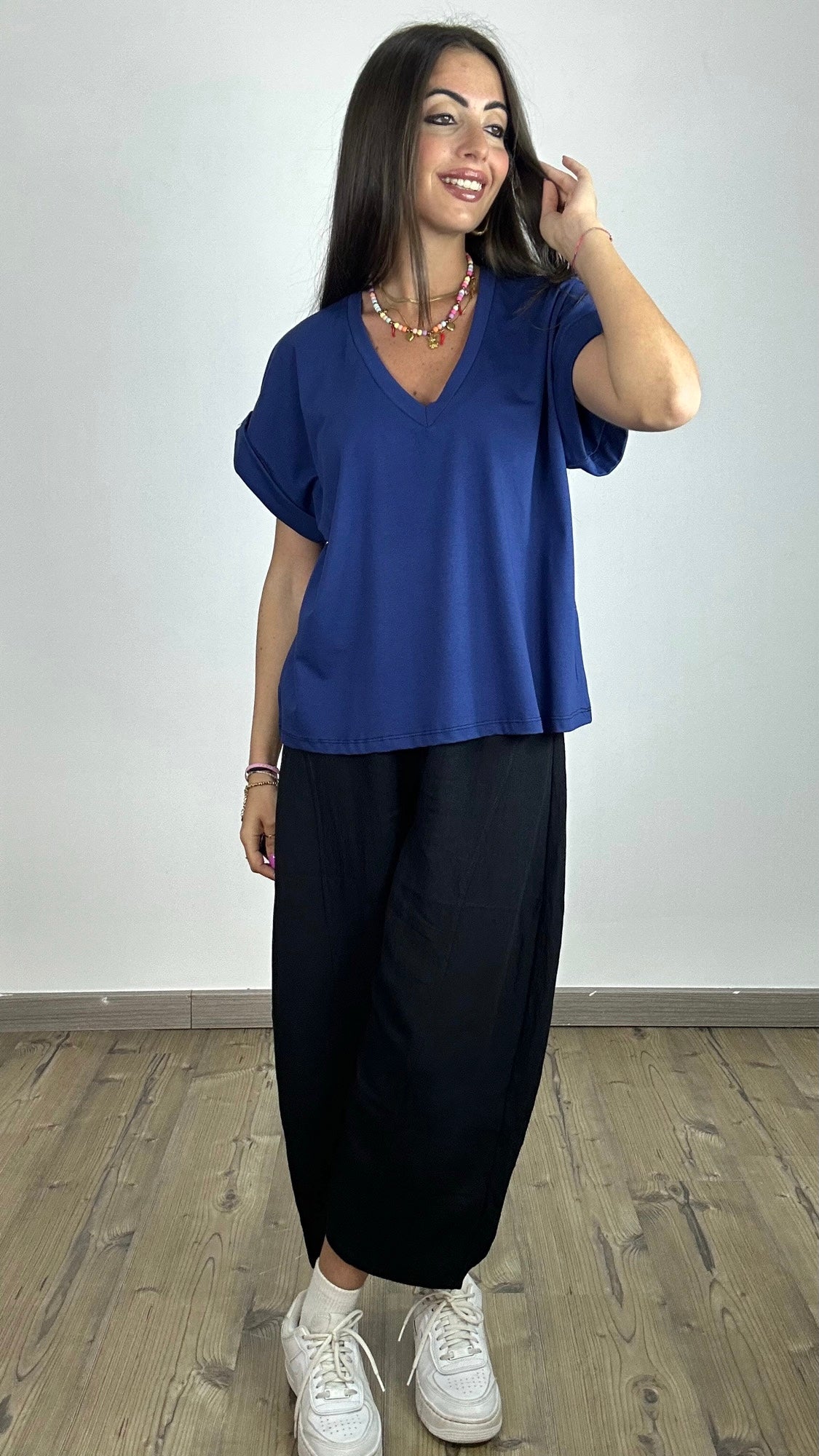 T-shirt Scollo V