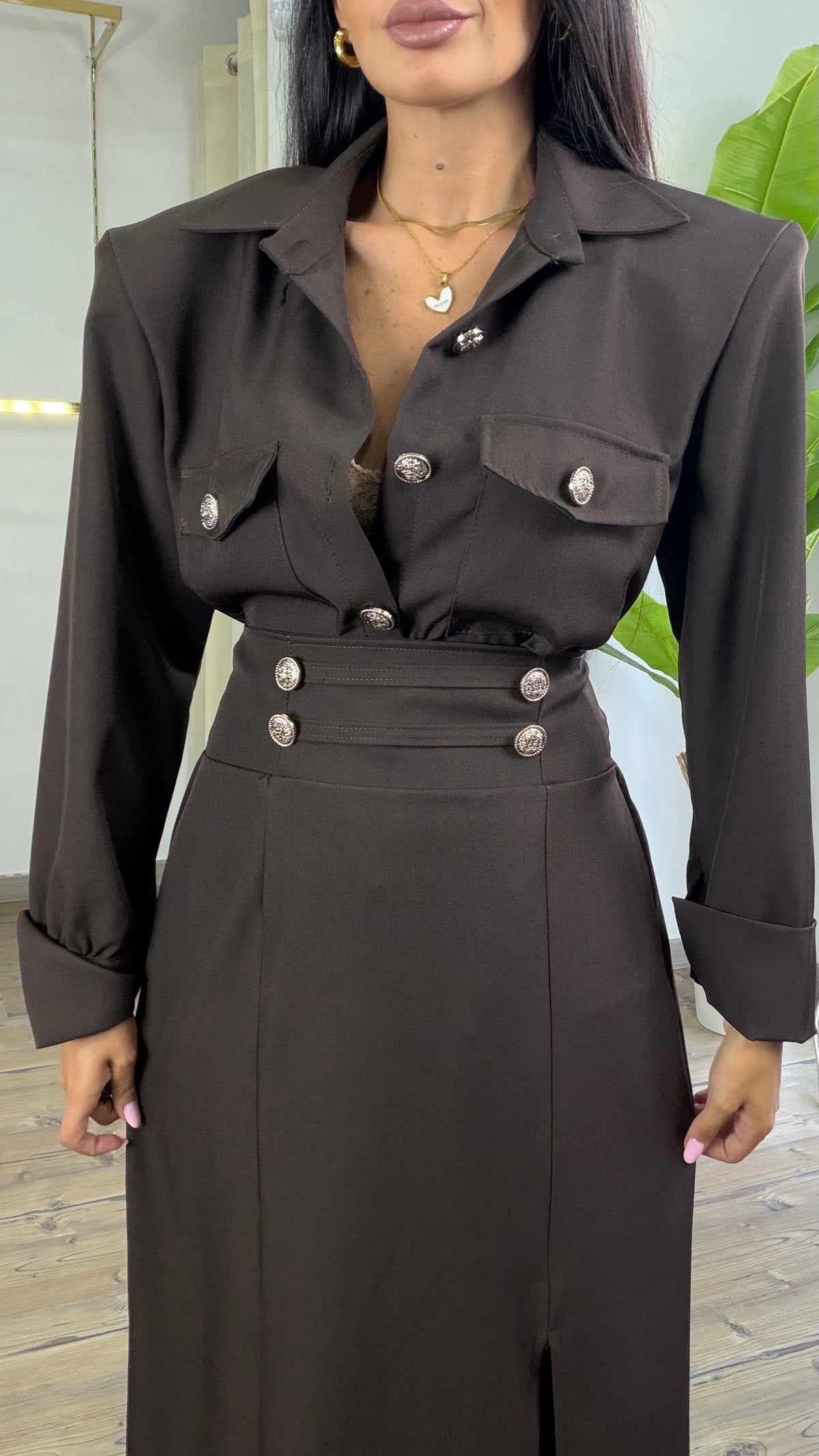 Tailleur Gioia Marrone