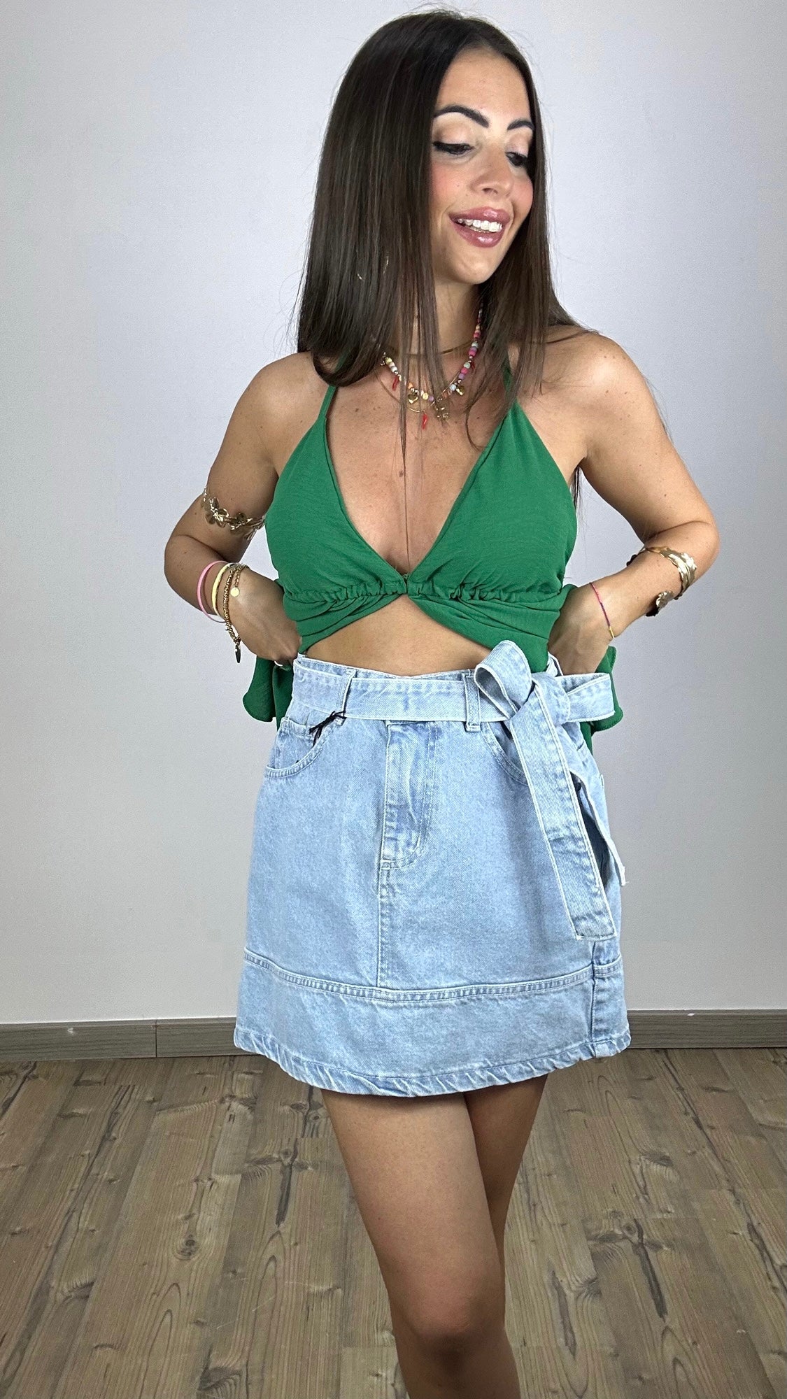 Mini in Denim Just West