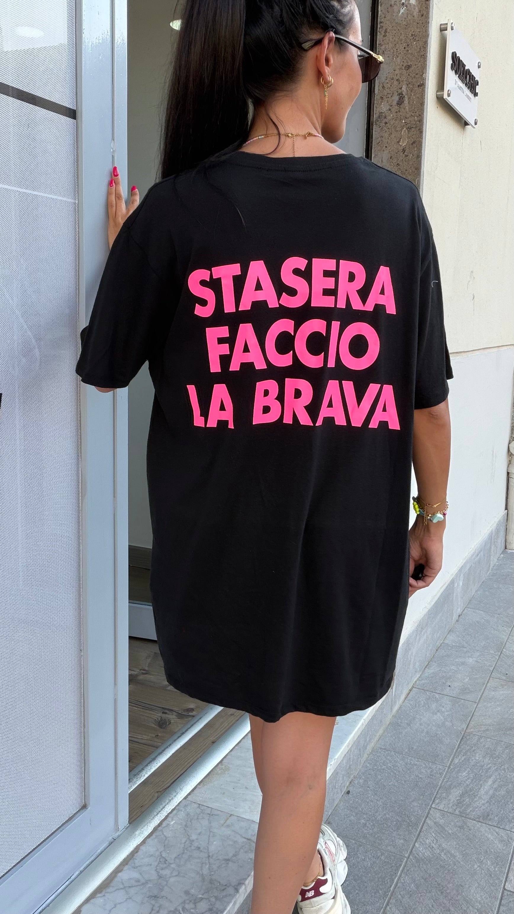 T-shirt Stasera Faccio la Brava