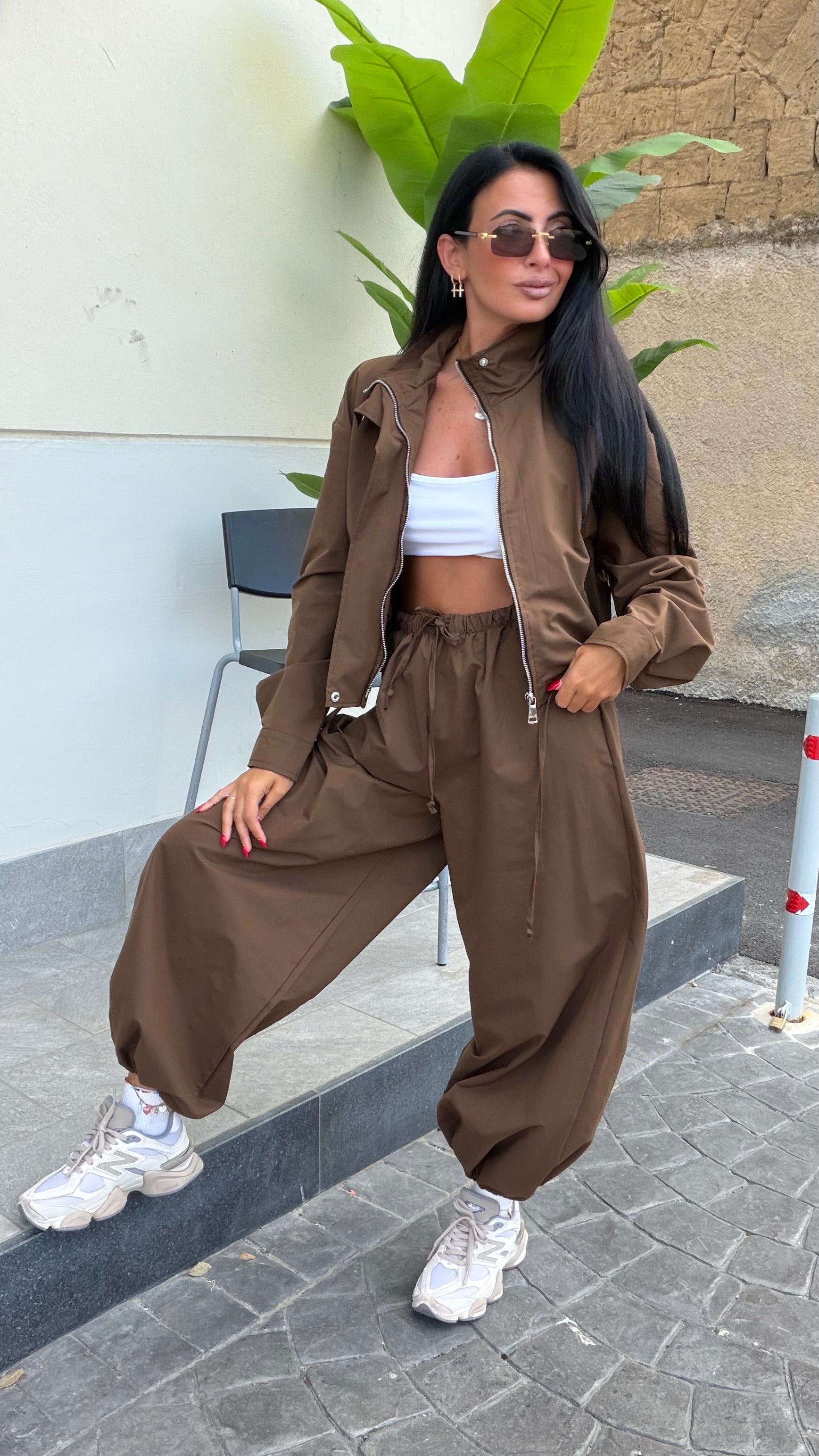 Coordinato 7176 marrone