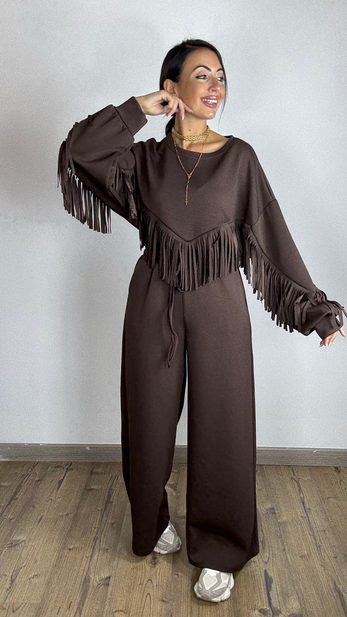 Coordinato Tuta Frange