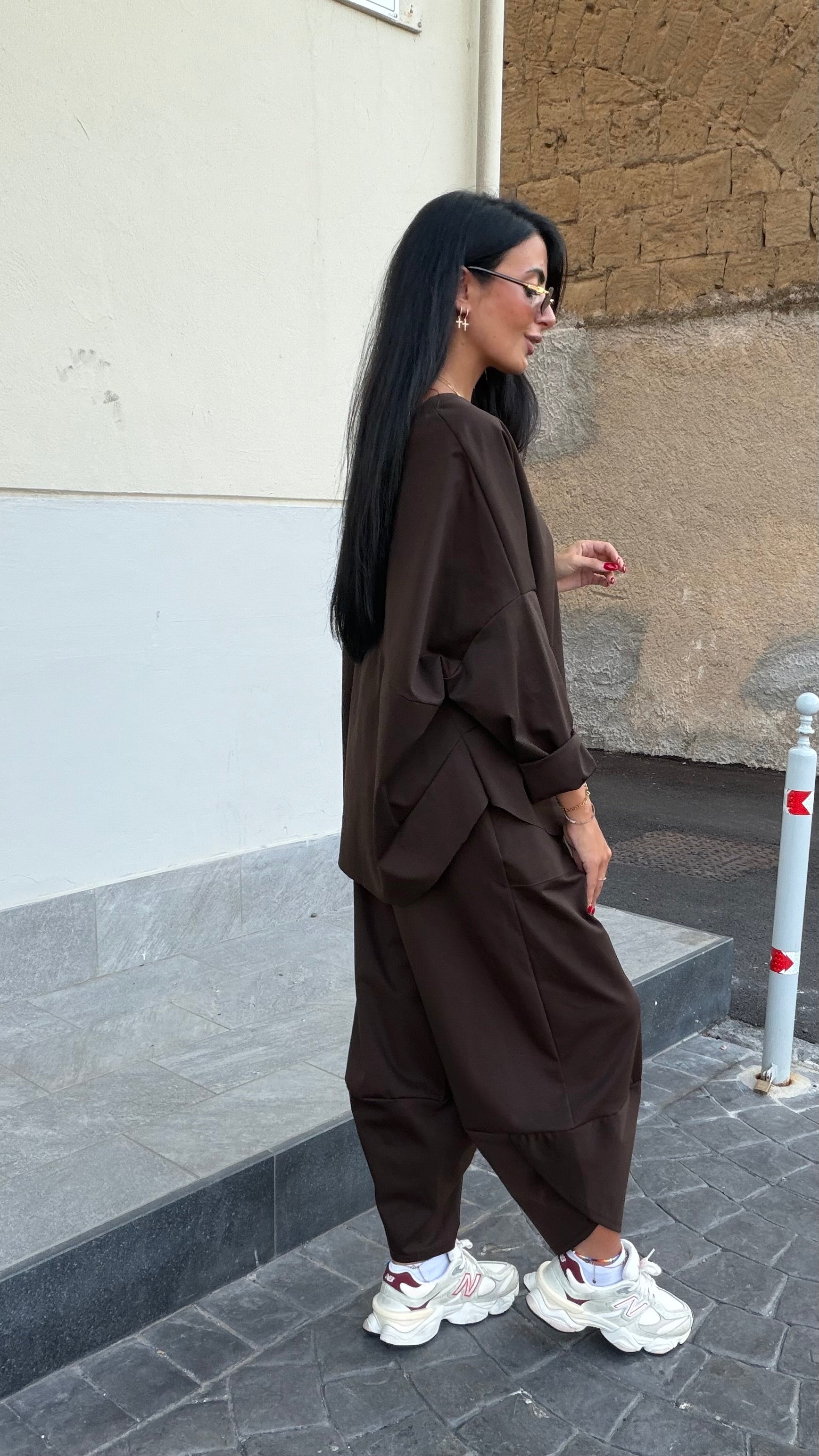Coordinato Japan marrone