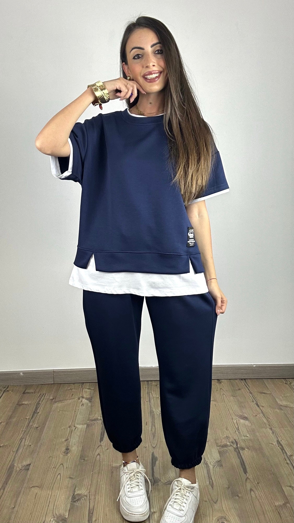 Coordinato Summer blu