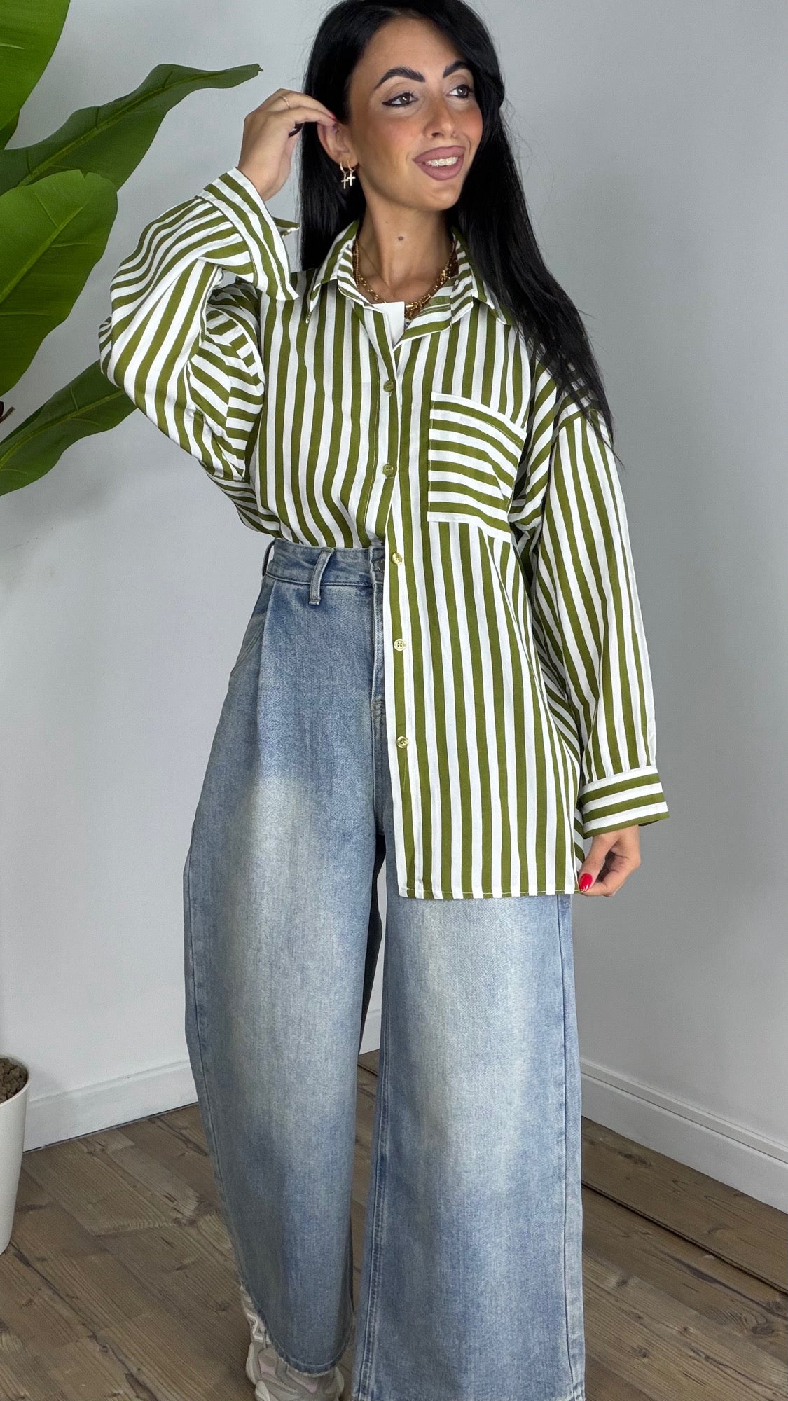 Camicia Ares Pistacchio