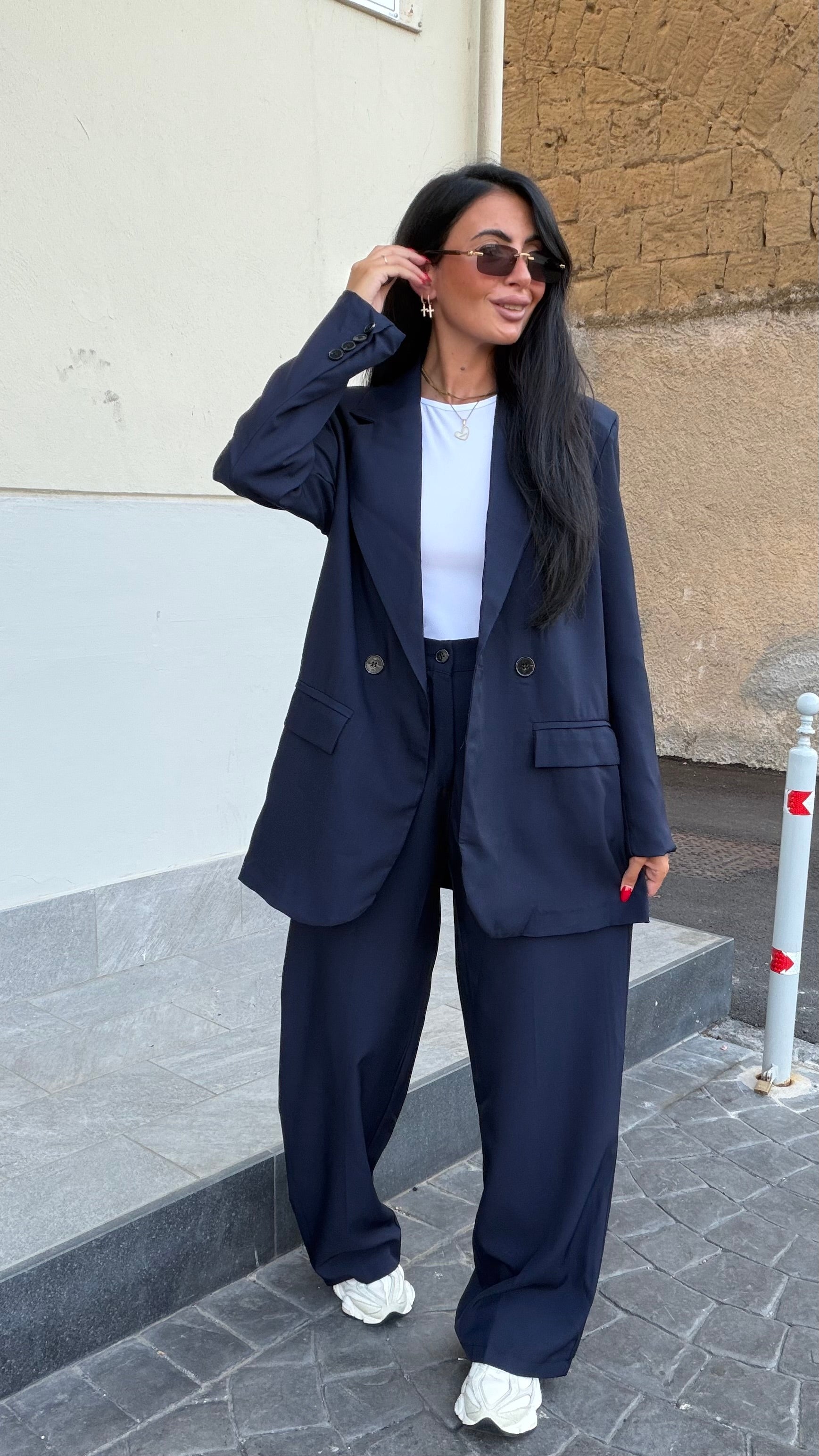 Tailleur Dolly blu