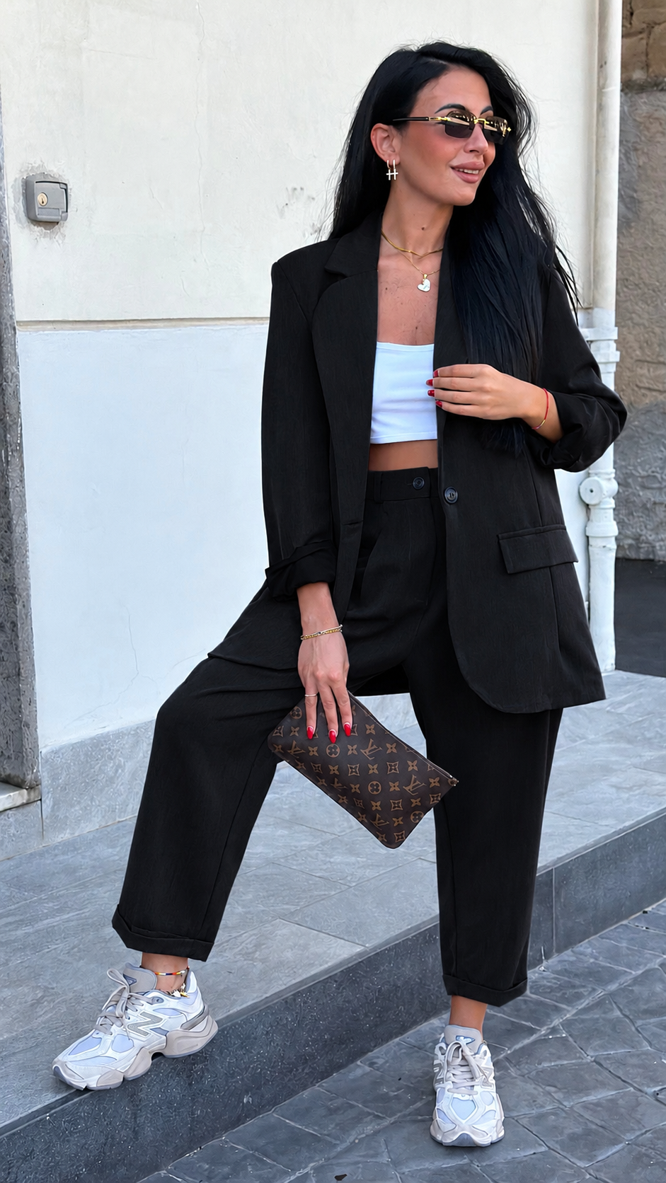 Tailleur Gisella nero