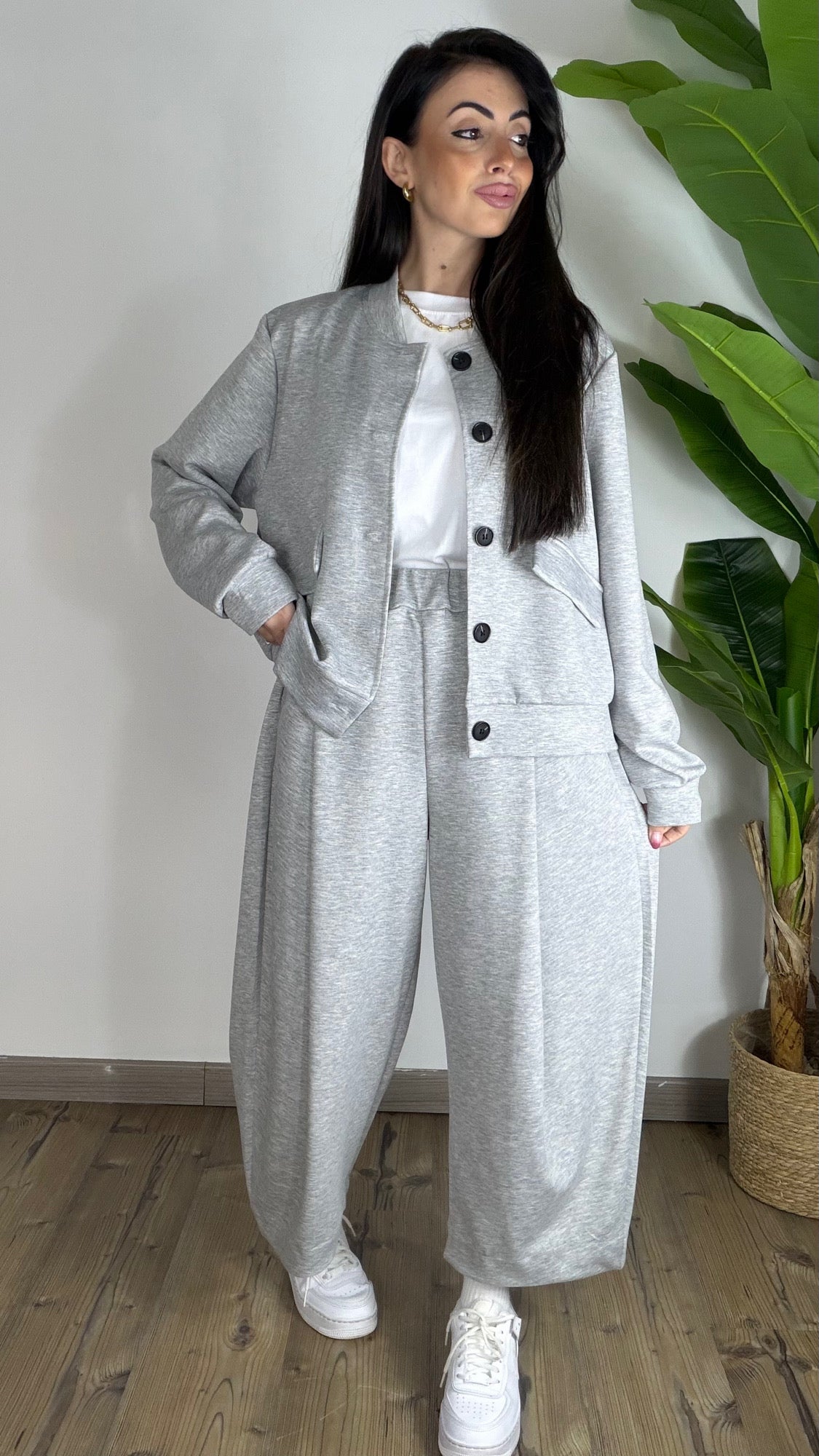Coordinato Annabel grigio