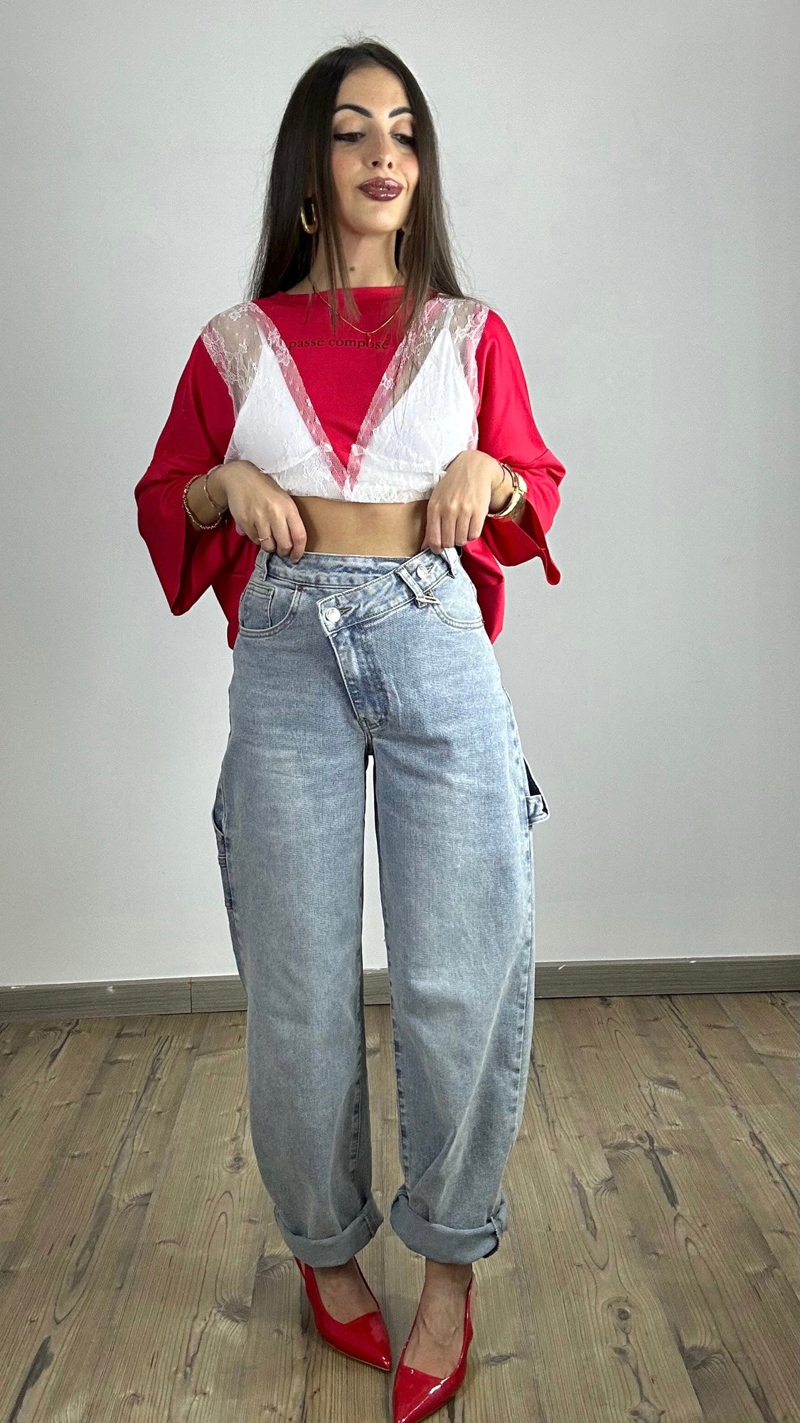 Jeans Doppio bottone 8755