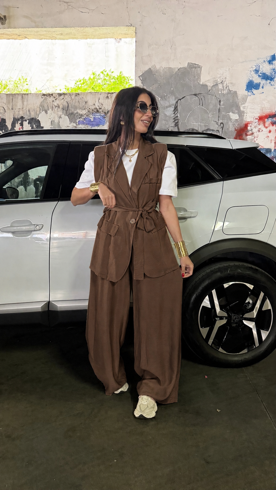 Coordinato Iris Marrone