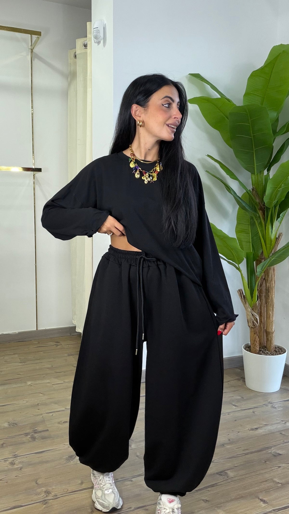 Pantalone F9959 nero