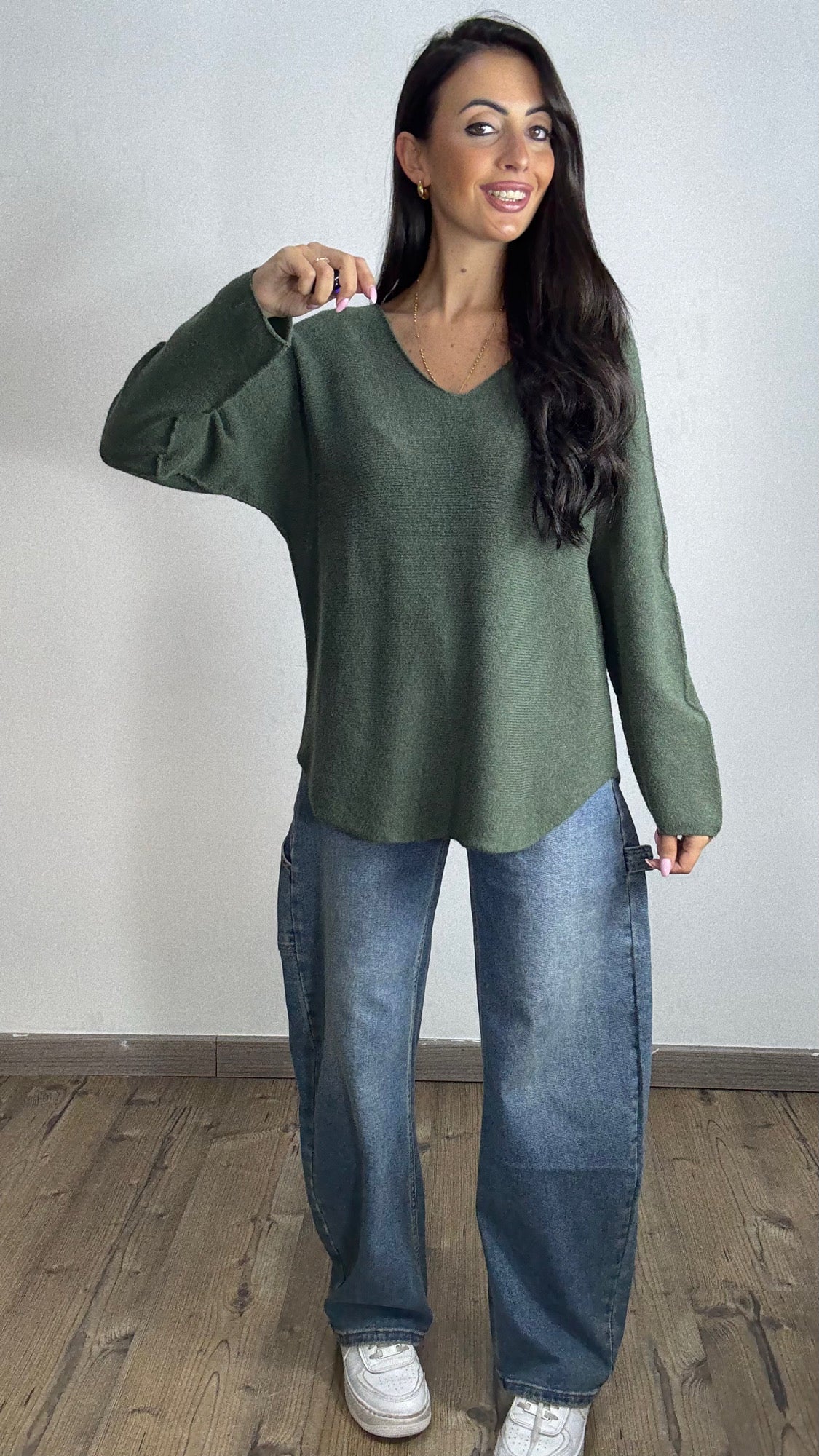 Maglioncino Scollo V 8578