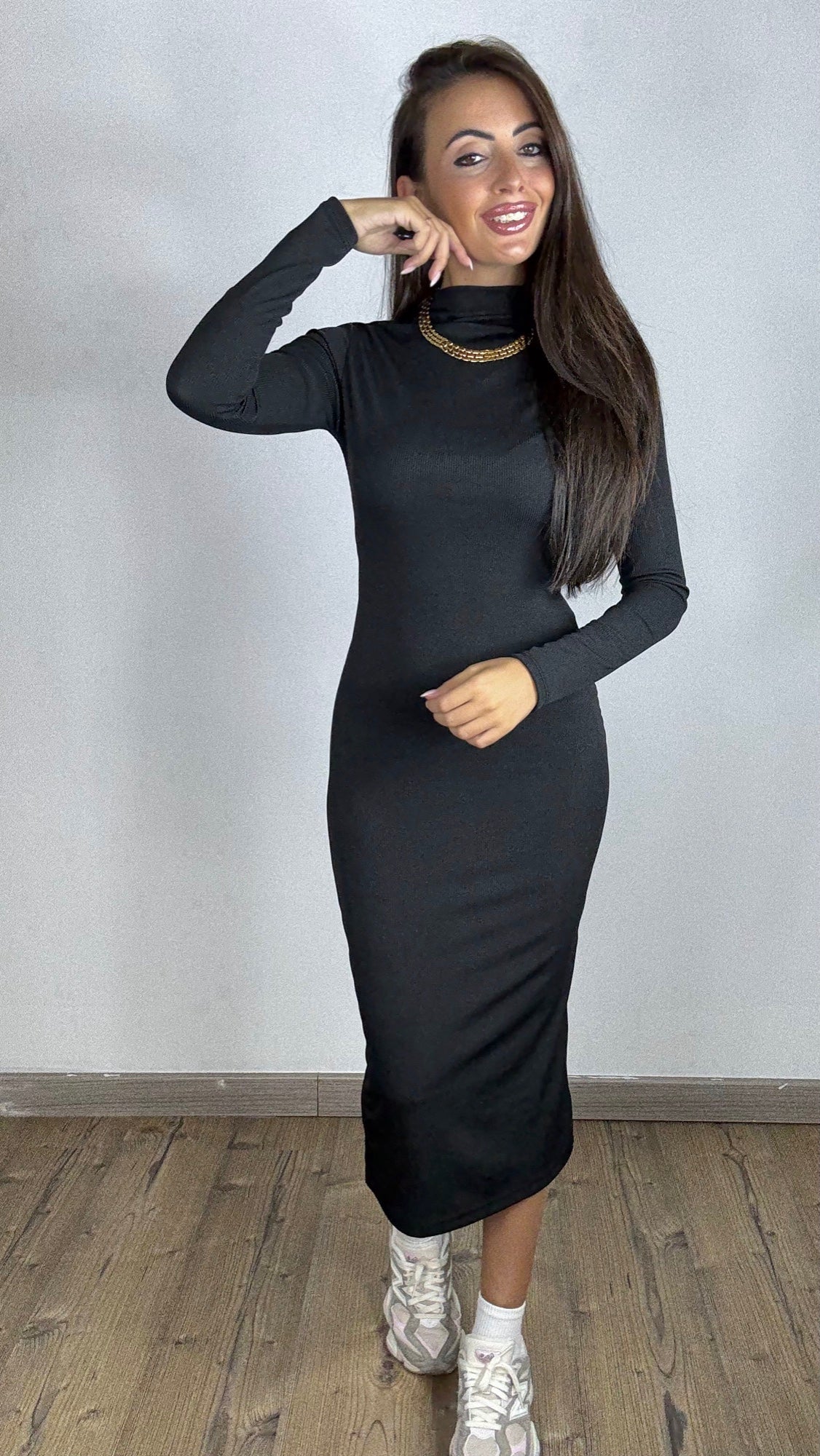 Abito Melania Nero