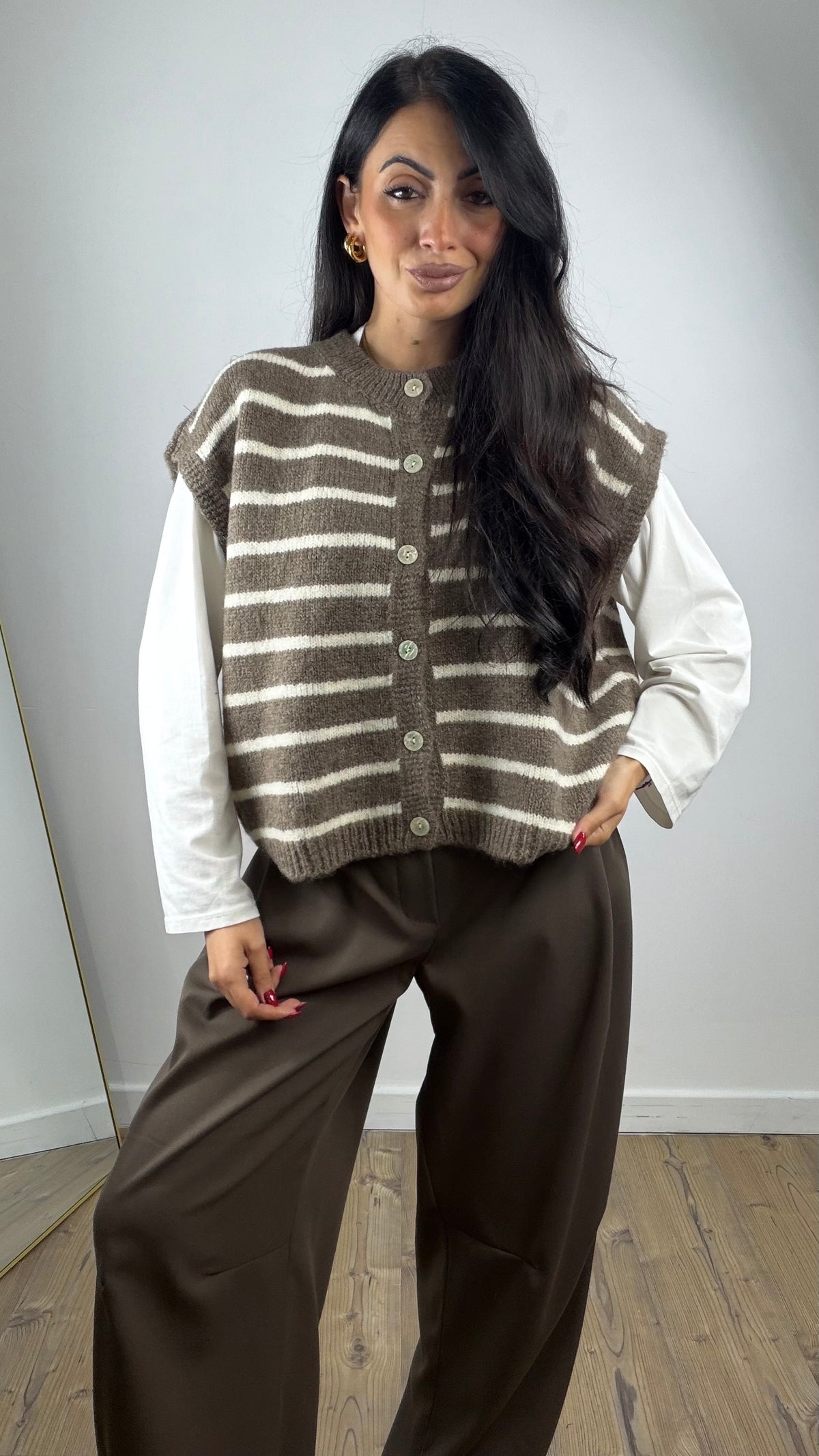 Gilet in Lana