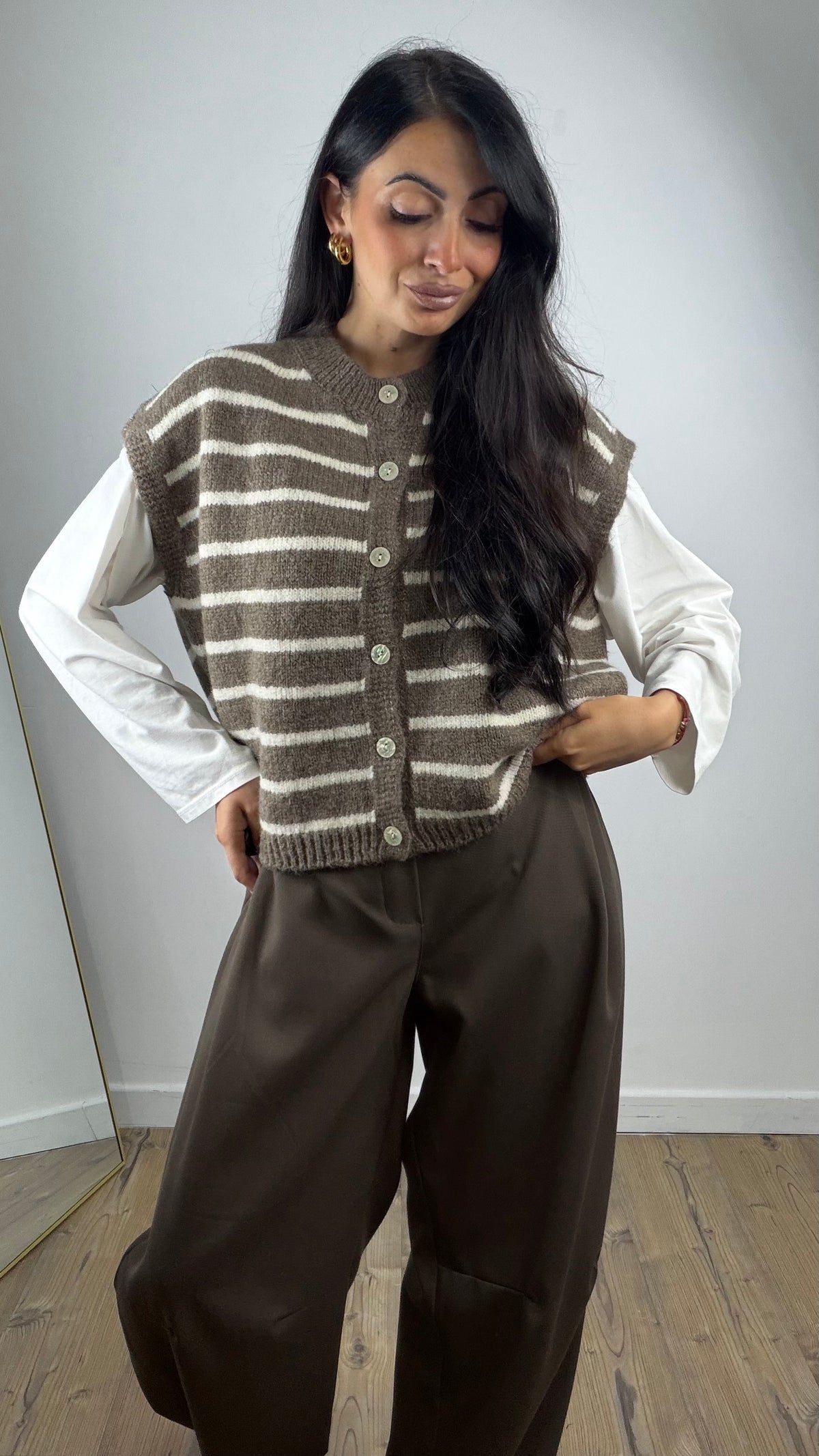 Gilet in Lana