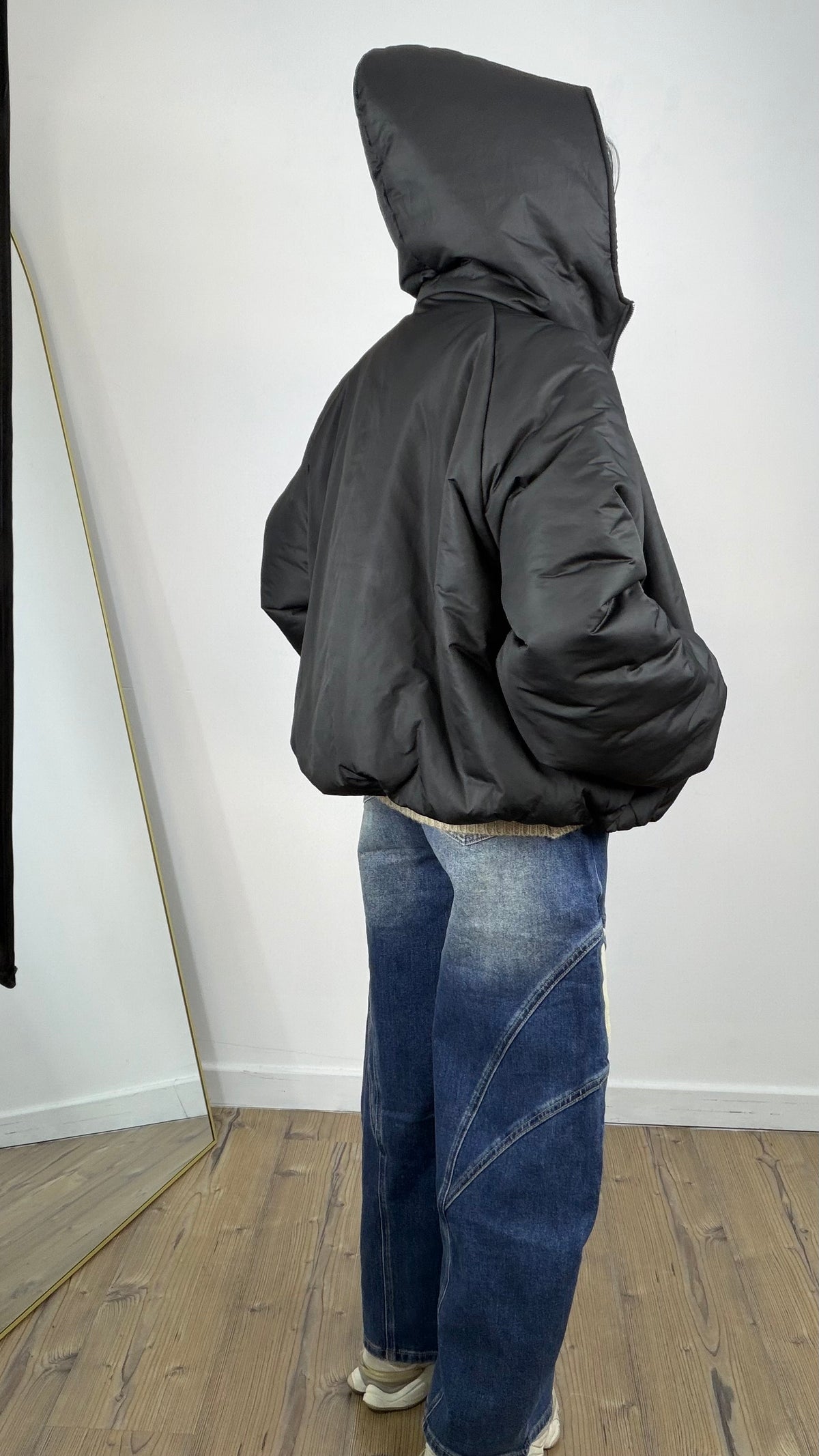 Giubbotto Bomber Nero