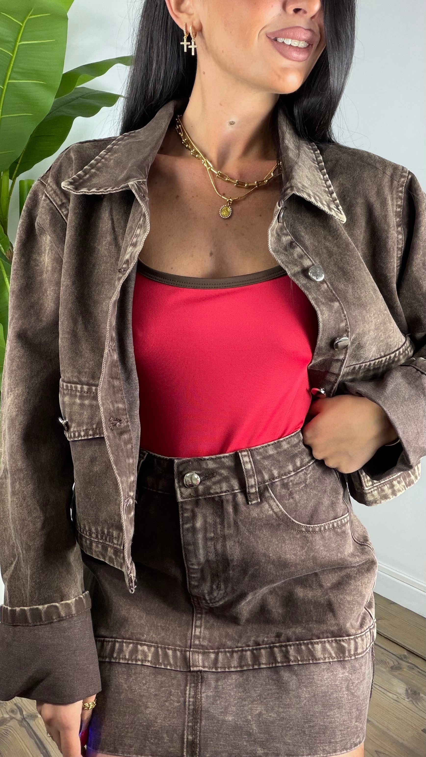 Coordinato in Denim Cecilia