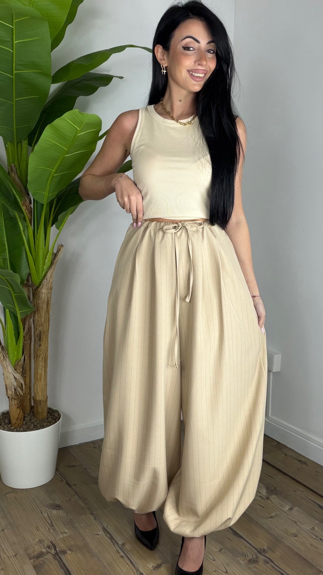 Pantalone Gessato 66807