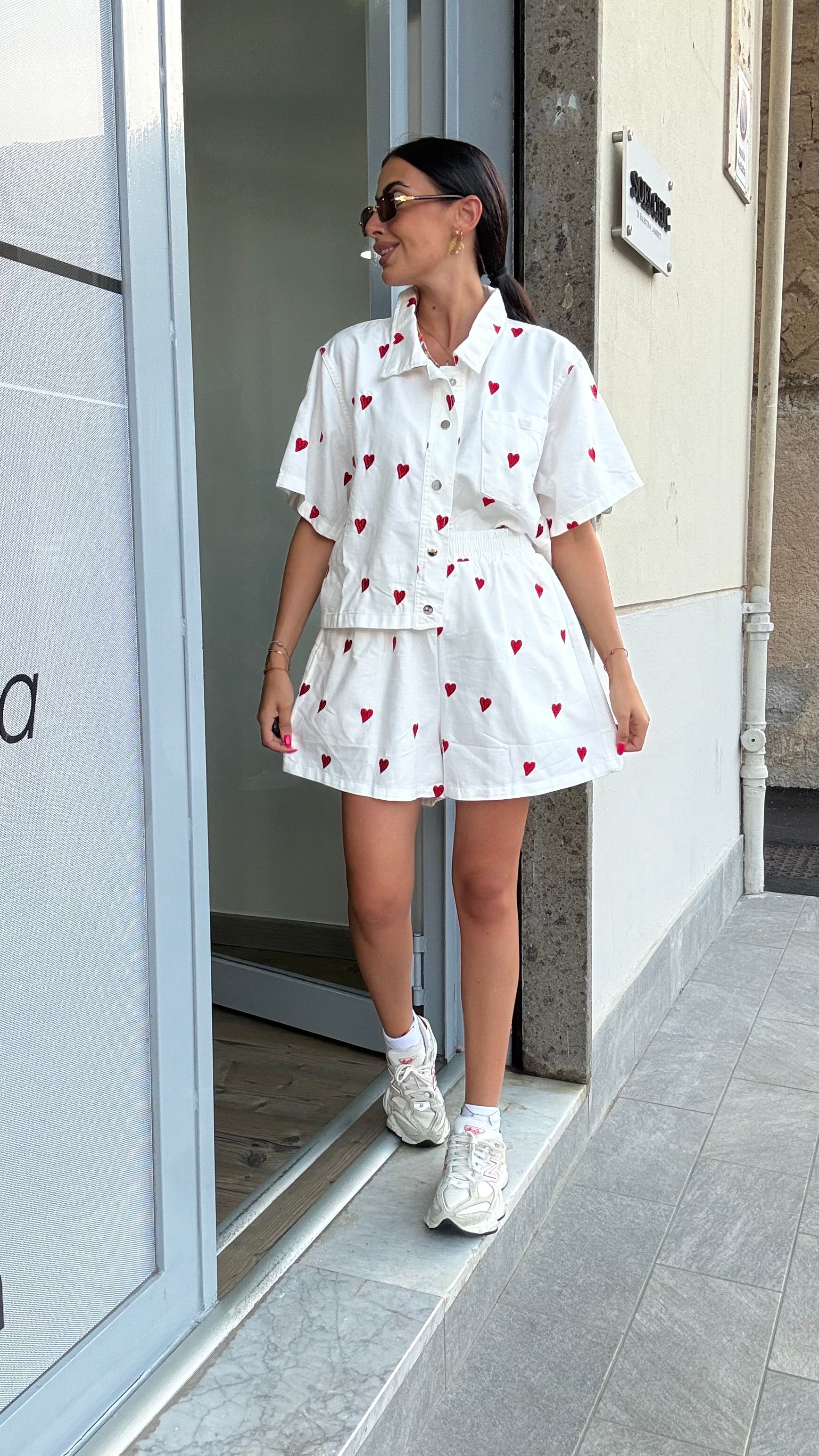 Coordinato Cuore Denim