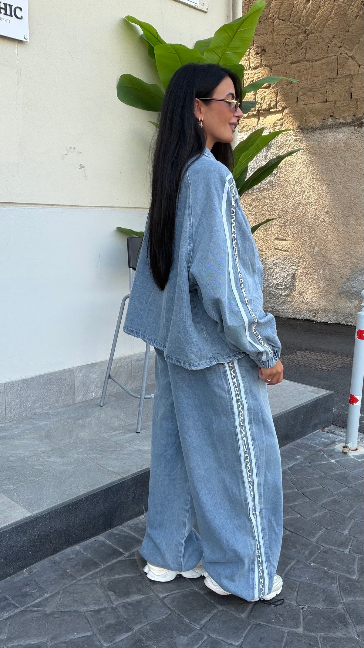 Coordinato Her Des Denim Chiaro