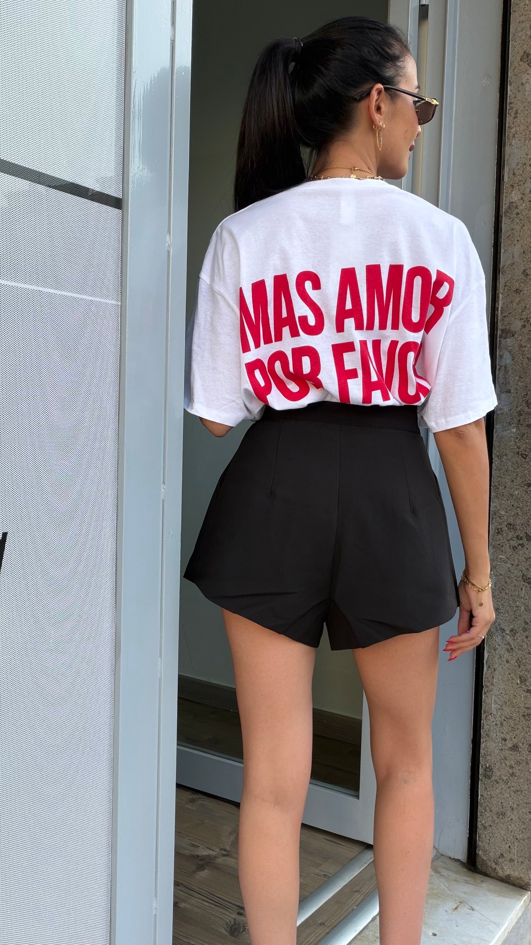 T-shirt Mas Amor Por Favor
