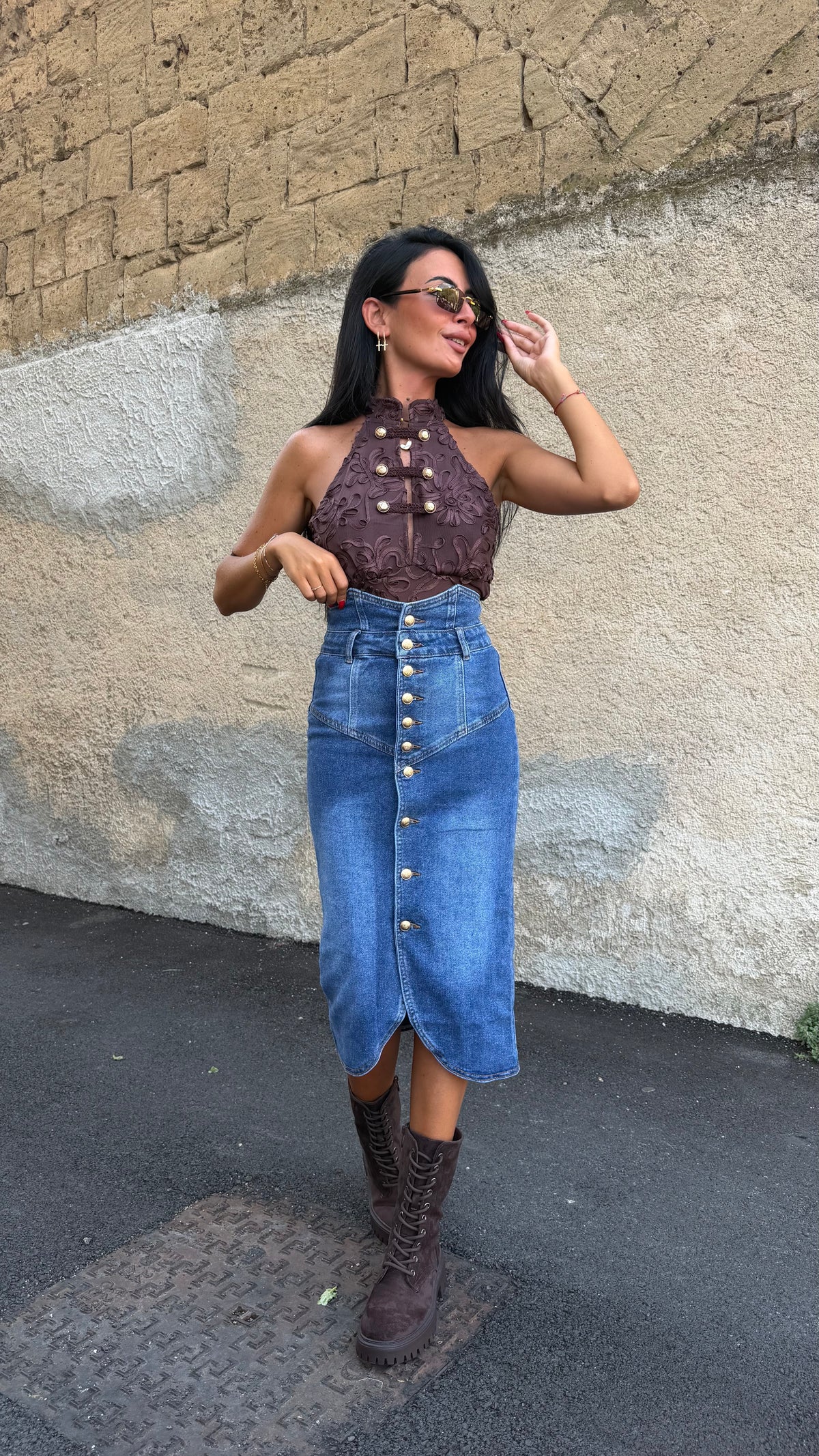 Gonna in Denim MI2171